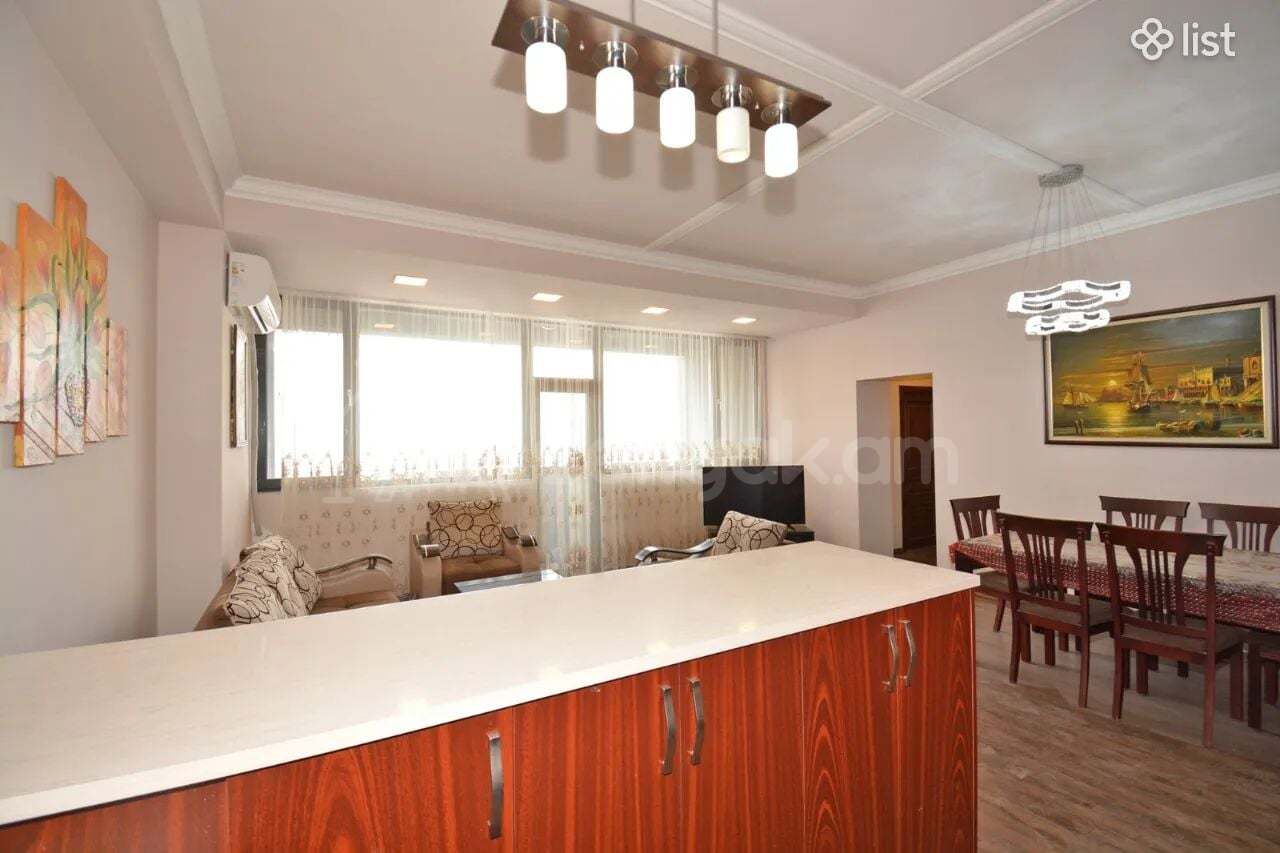 3 Սենյականոց Բնակարան Նորակառույցում, 105քմ, 17/20 հարկ, Կապիտալ Վերանորոգված