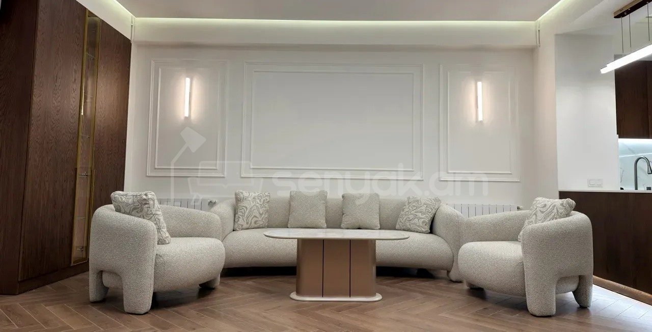 3 Սենյականոց Բնակարան Նորակառույցում, 128քմ, 5/17 հարկ, Դիզայներական Վերանորոգված