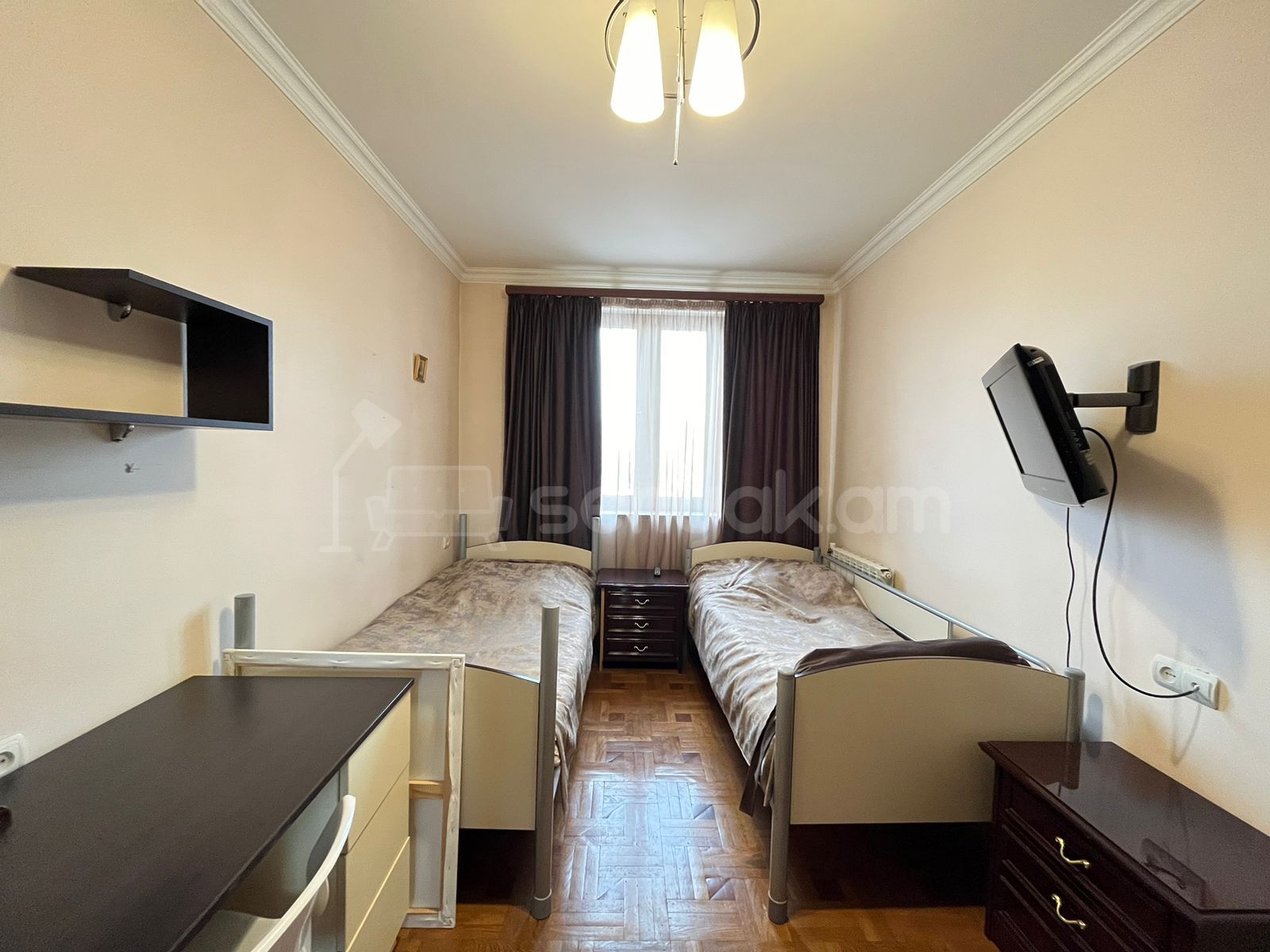 2 Սենյականոց Բնակարան Քարե Շենքում, 75քմ, 6/9 հարկ, Կապիտալ Վերանորոգված, Կահավորված, Արևկող