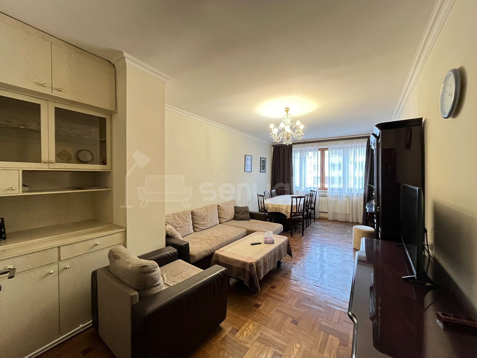 2 Սենյականոց Բնակարան Քարե Շենքում, 75քմ, 6/9 հարկ, Կապիտալ Վերանորոգված, Կահավորված, Արևկող