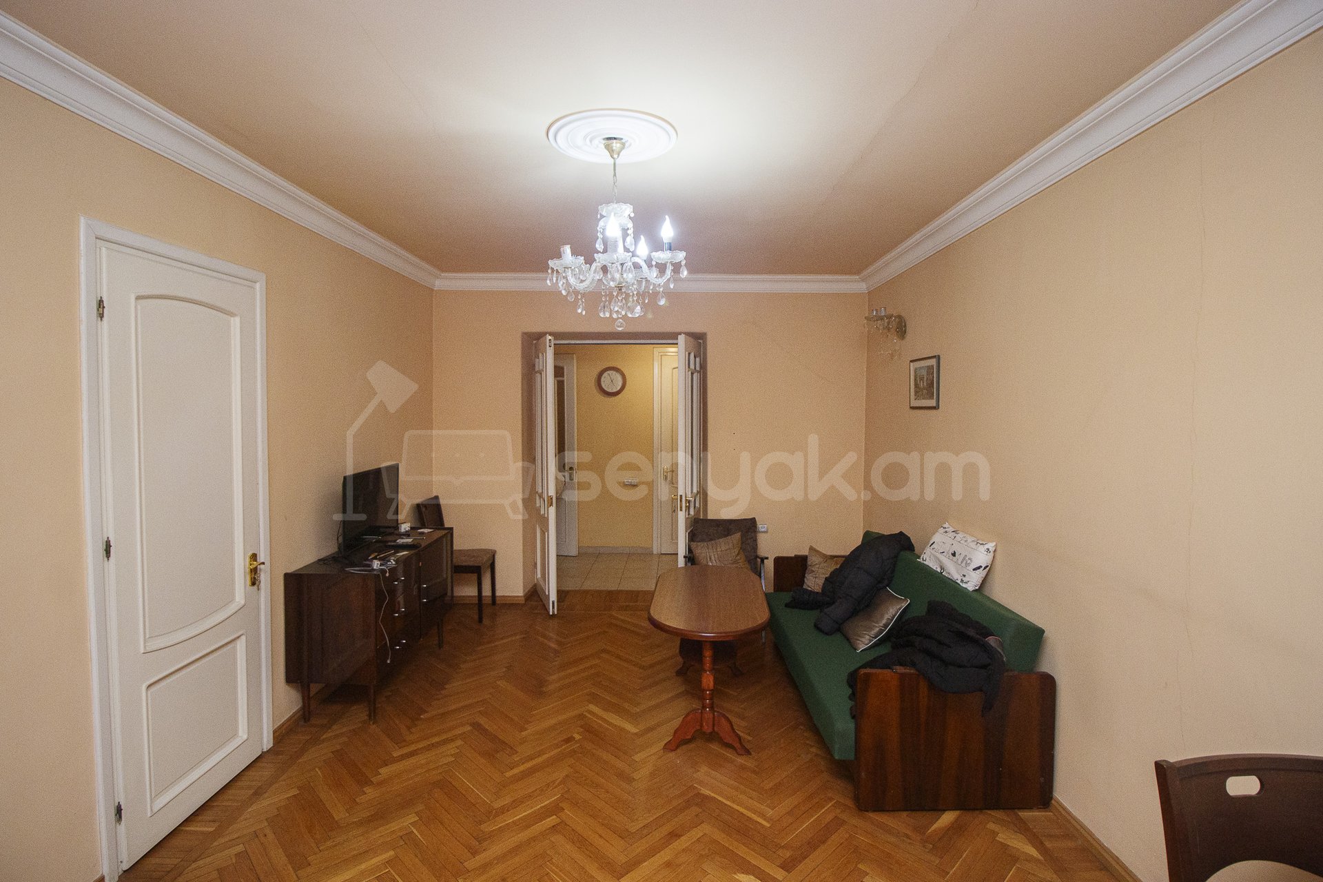 2 Սենյականոց Բնակարան Քարե Շենքում, 55քմ, 3/5 հարկ, Նորմալ Վիճակում