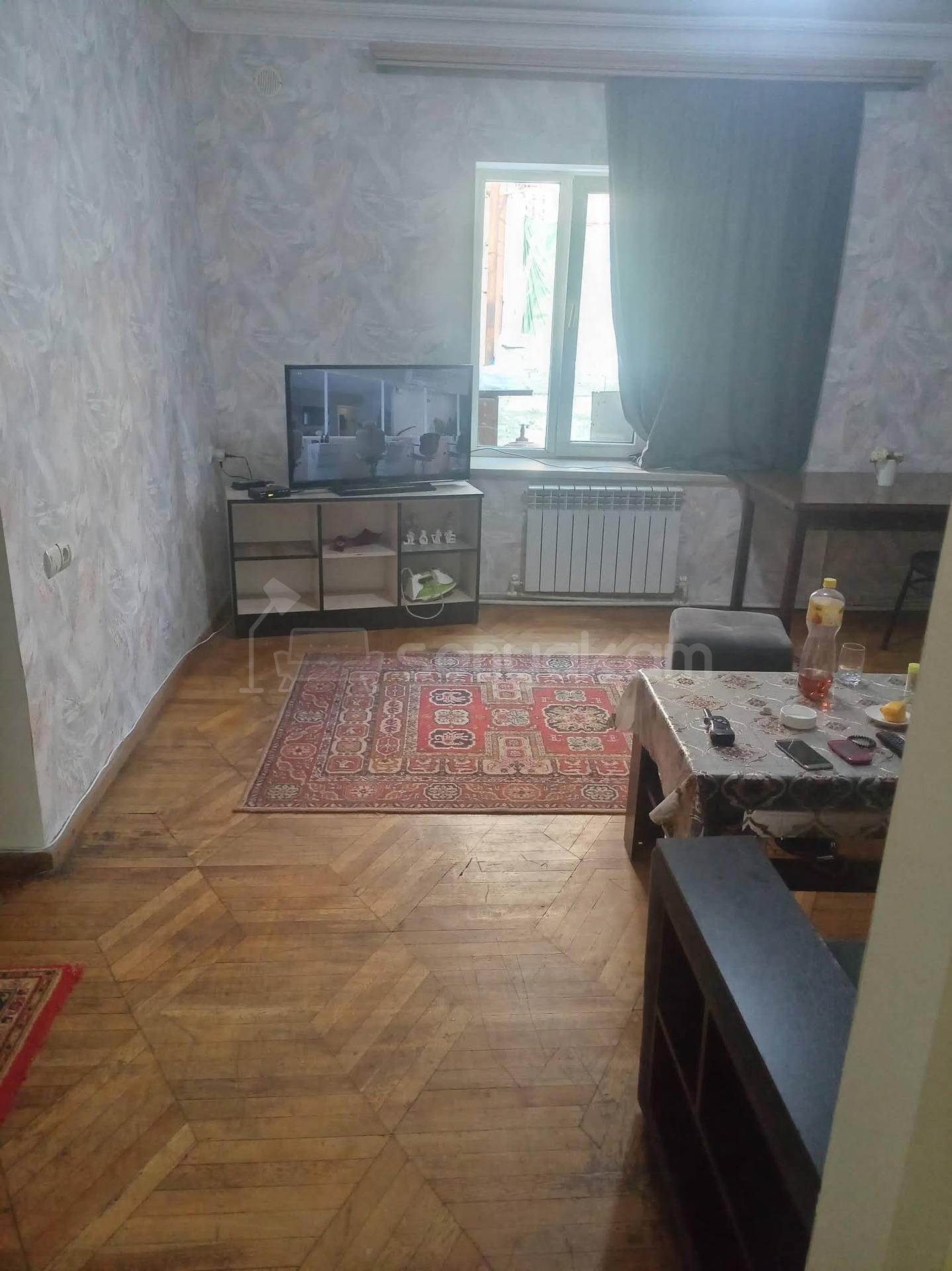 2 Սենյականոց Բնակարան Քարե Շենքում, 52քմ, 1/5 հարկ, Նորմալ Վիճակում, Կահավորված