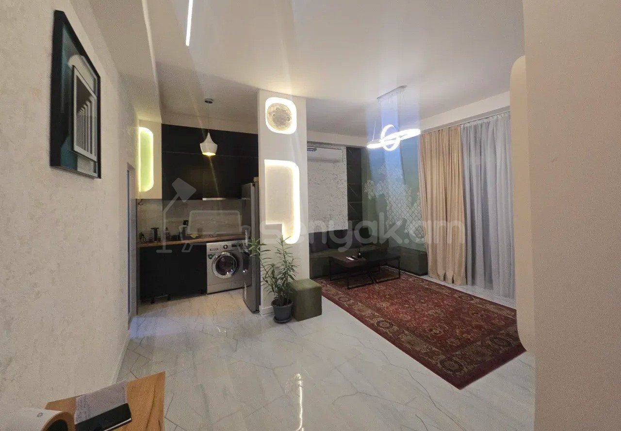 2 Սենյականոց Բնակարան Նորակառույցում, 45քմ, 2/4 հարկ, Դիզայներական Վերանորոգված