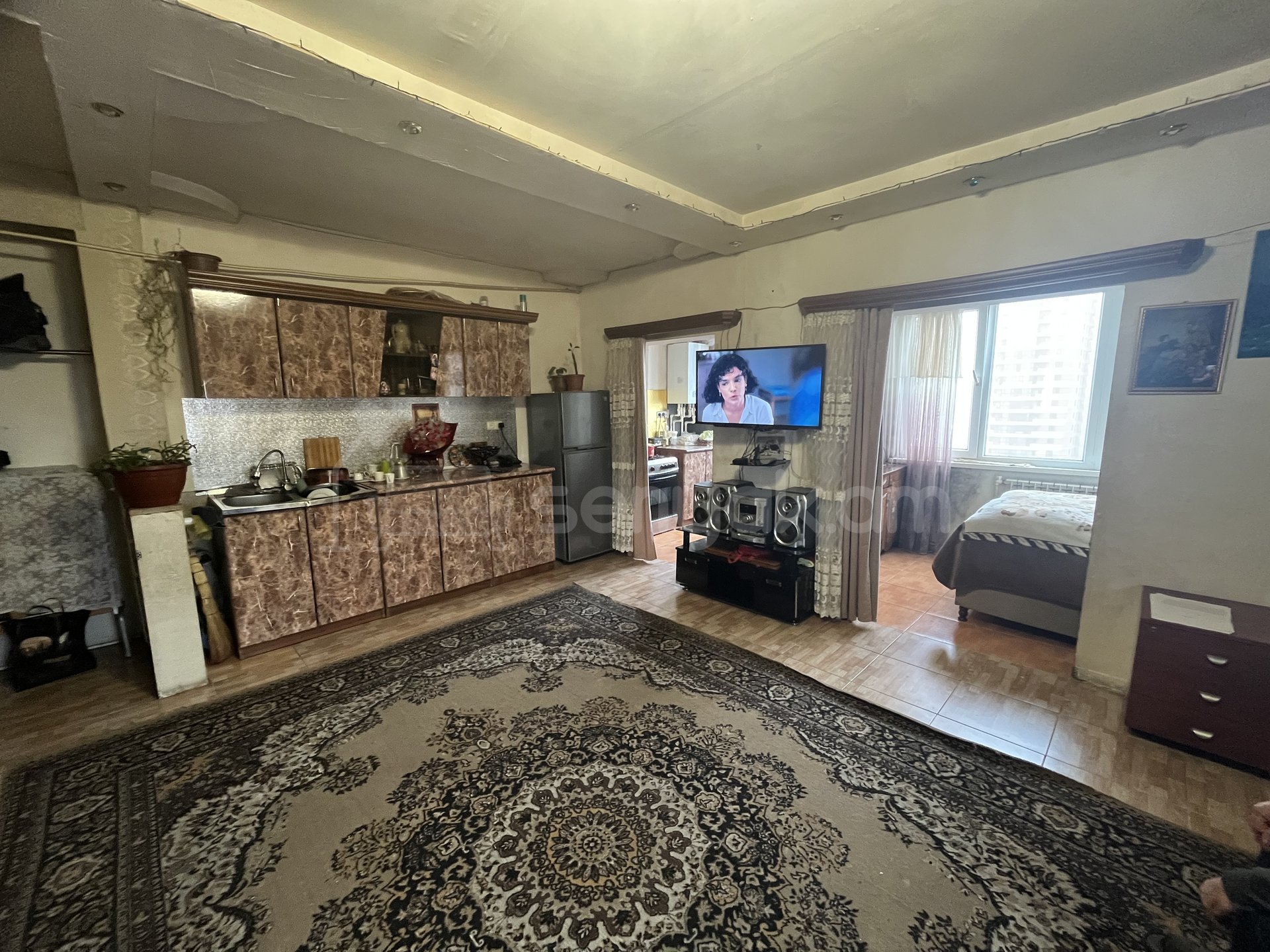 2 Սենյականոց Բնակարան, 44քմ, 9/9 հարկ, Կոսմետիկ Վերանորոգված