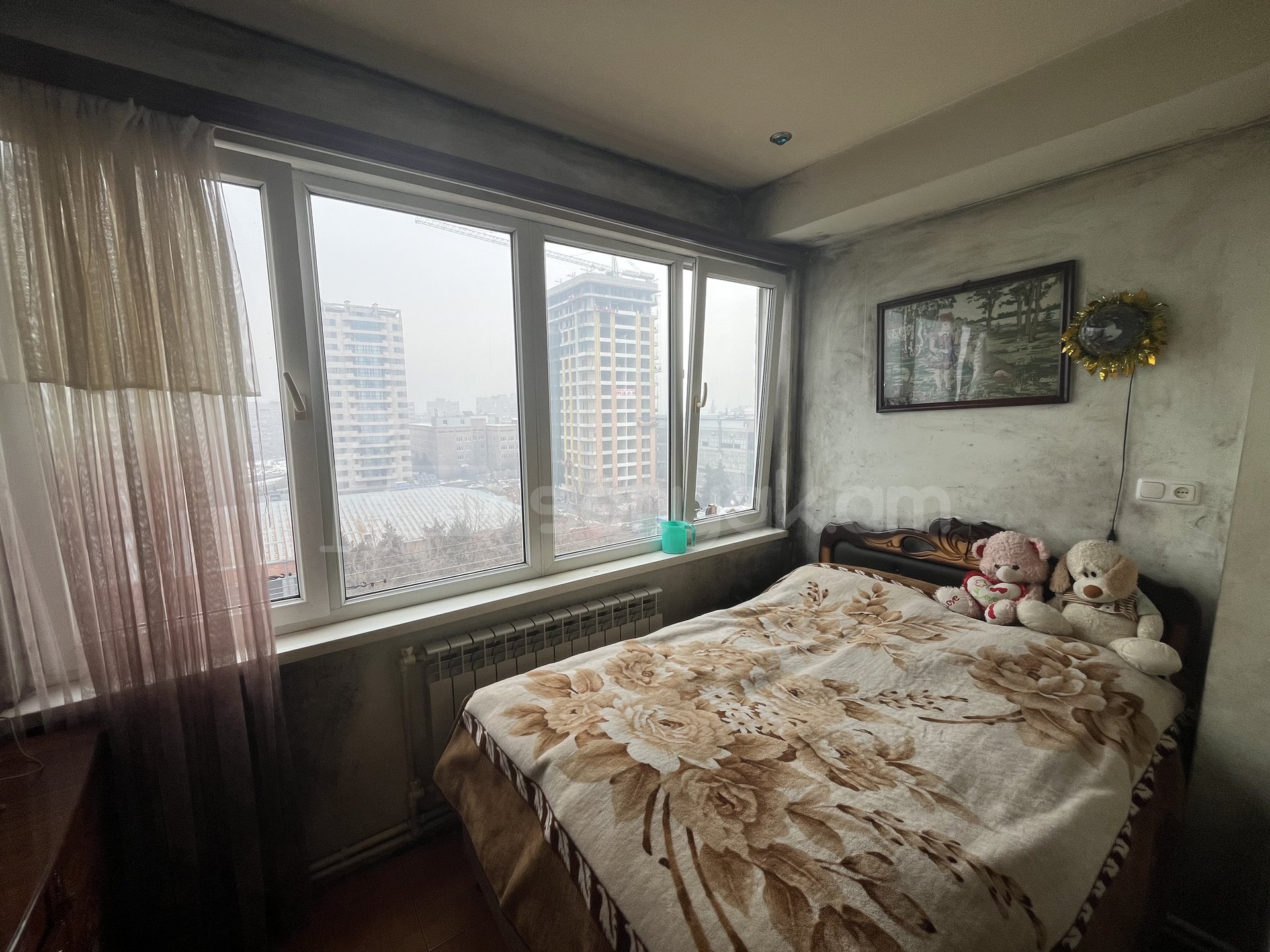 2 Սենյականոց Բնակարան, 44քմ, 9/9 հարկ, Կոսմետիկ Վերանորոգված