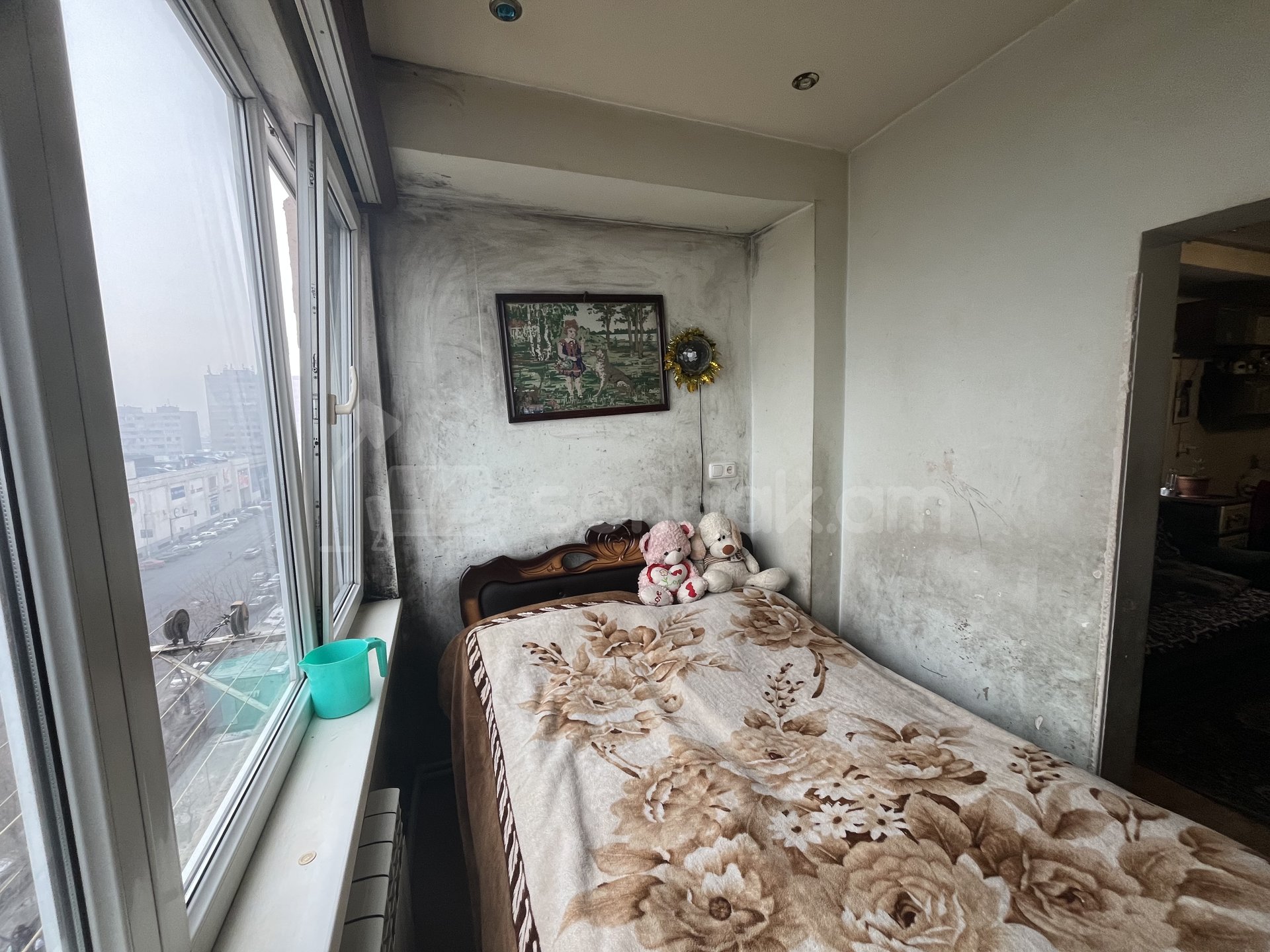 2 Սենյականոց Բնակարան, 44քմ, 9/9 հարկ, Կոսմետիկ Վերանորոգված