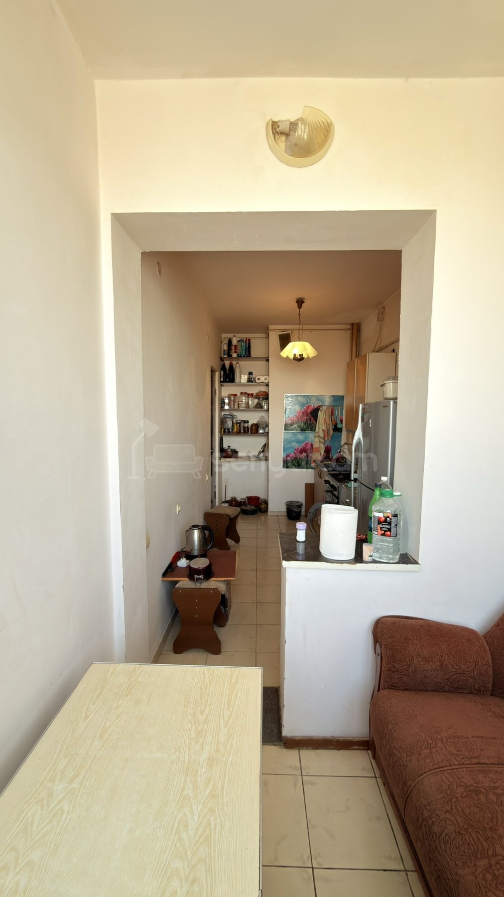 1 Սենյականոց Բնակարան, 49քմ, 9/10 հարկ, Պետական Վիճակում