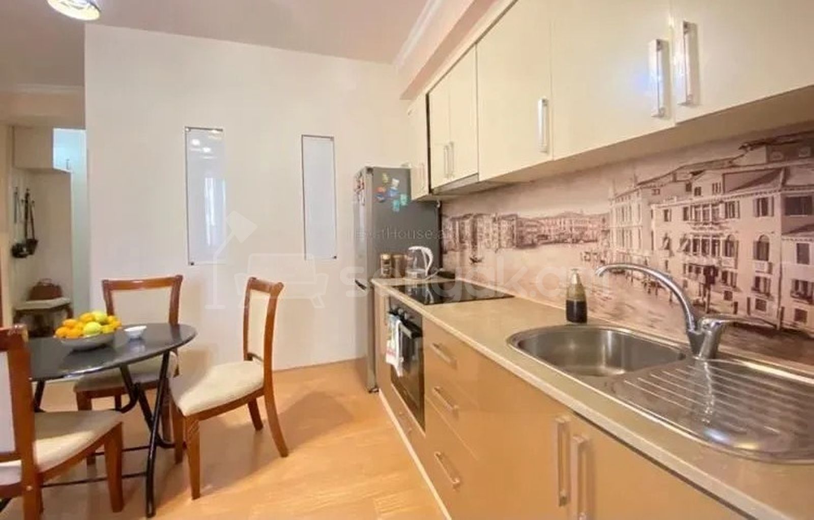 2 Սենյականոց Բնակարան Նորակառույցում, 57քմ, 2/8 հարկ, Կապիտալ Վերանորոգված