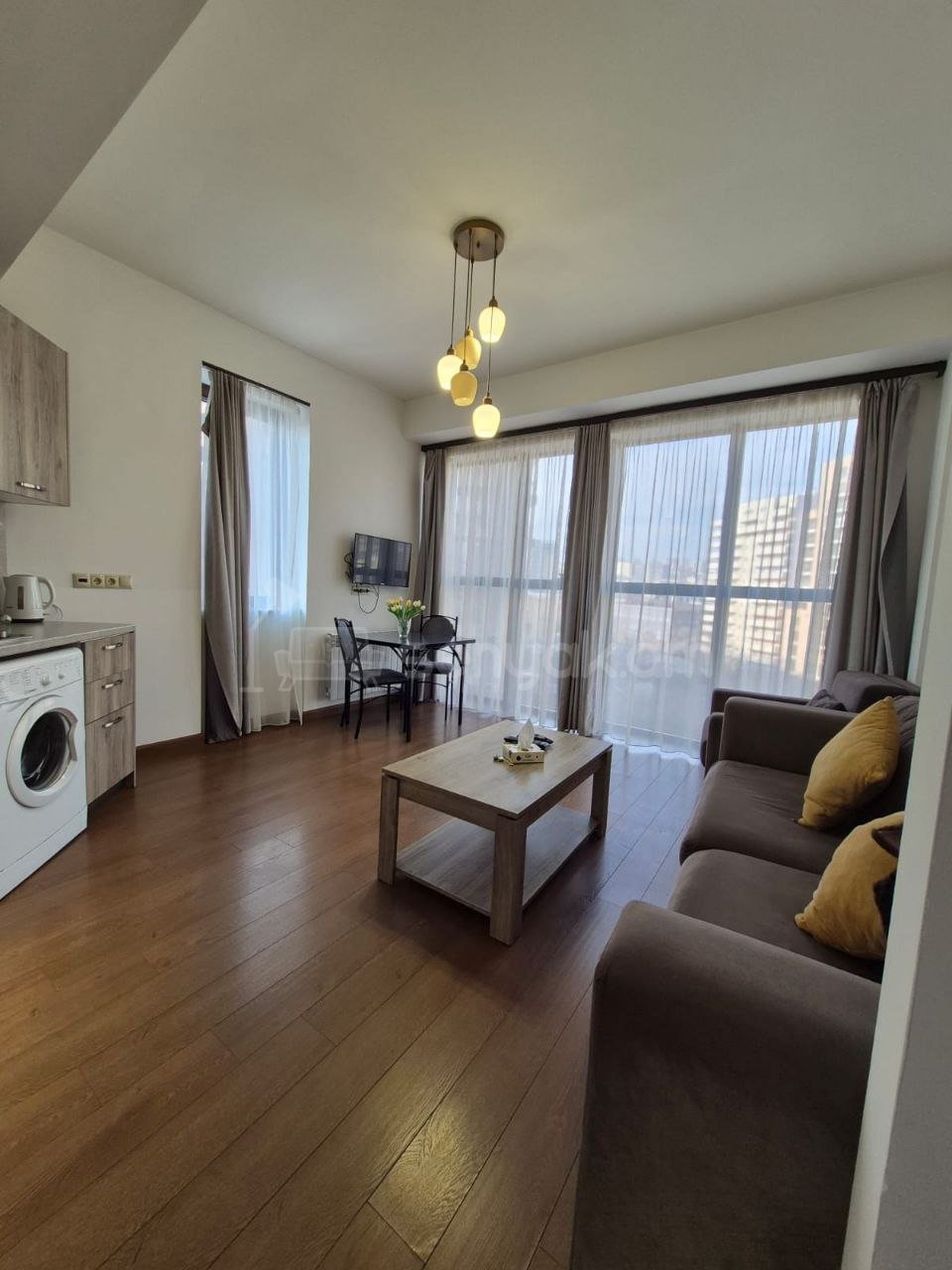 2 Սենյականոց Բնակարան Նորակառույցում, 50քմ, 6/15 հարկ, Դիզայներական Վերանորոգված