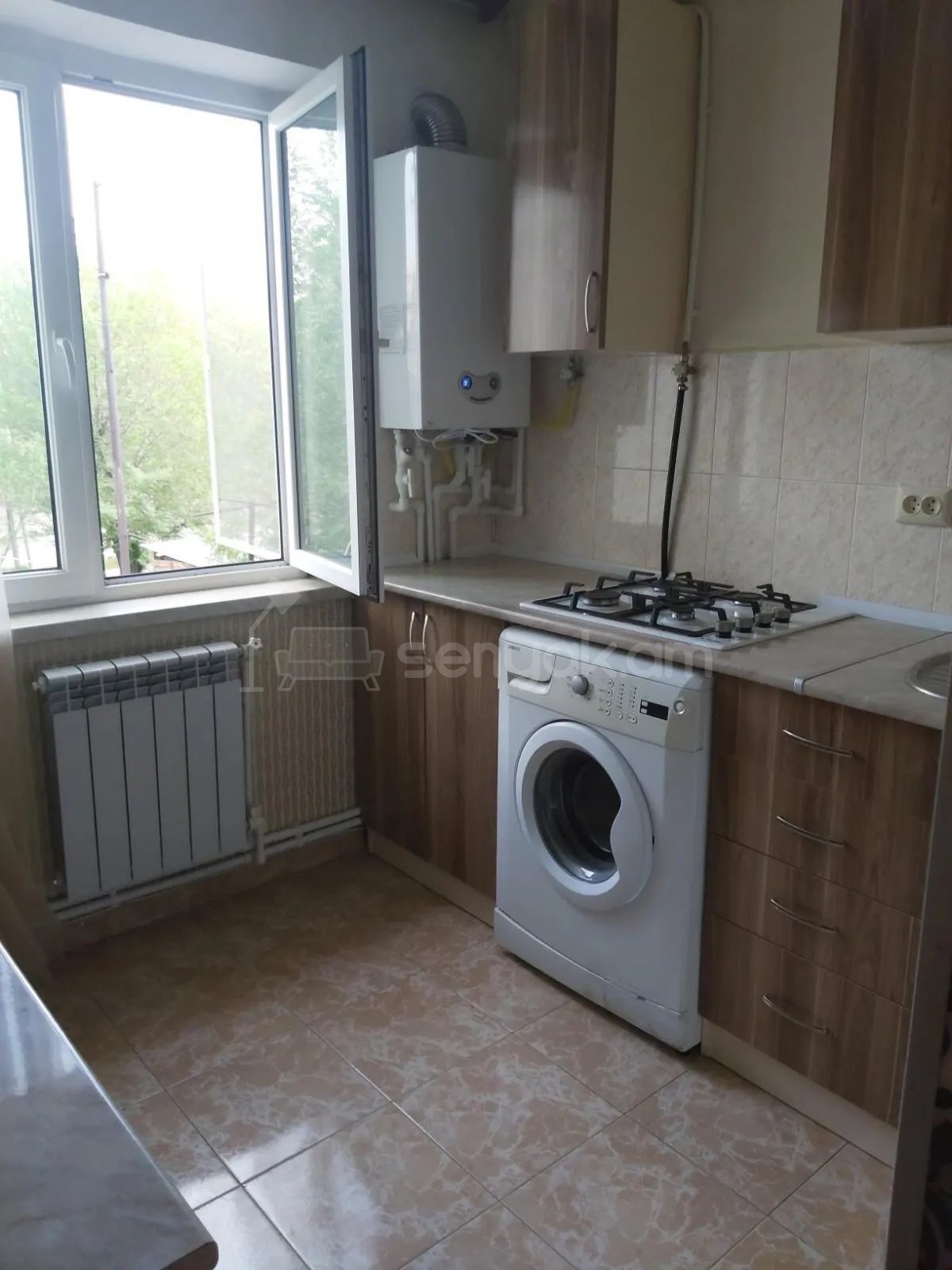 1 Սենյականոց Բնակարան, 37քմ, 2/5 հարկ, Կապիտալ Վերանորոգված, Կահավորված, Արևկող