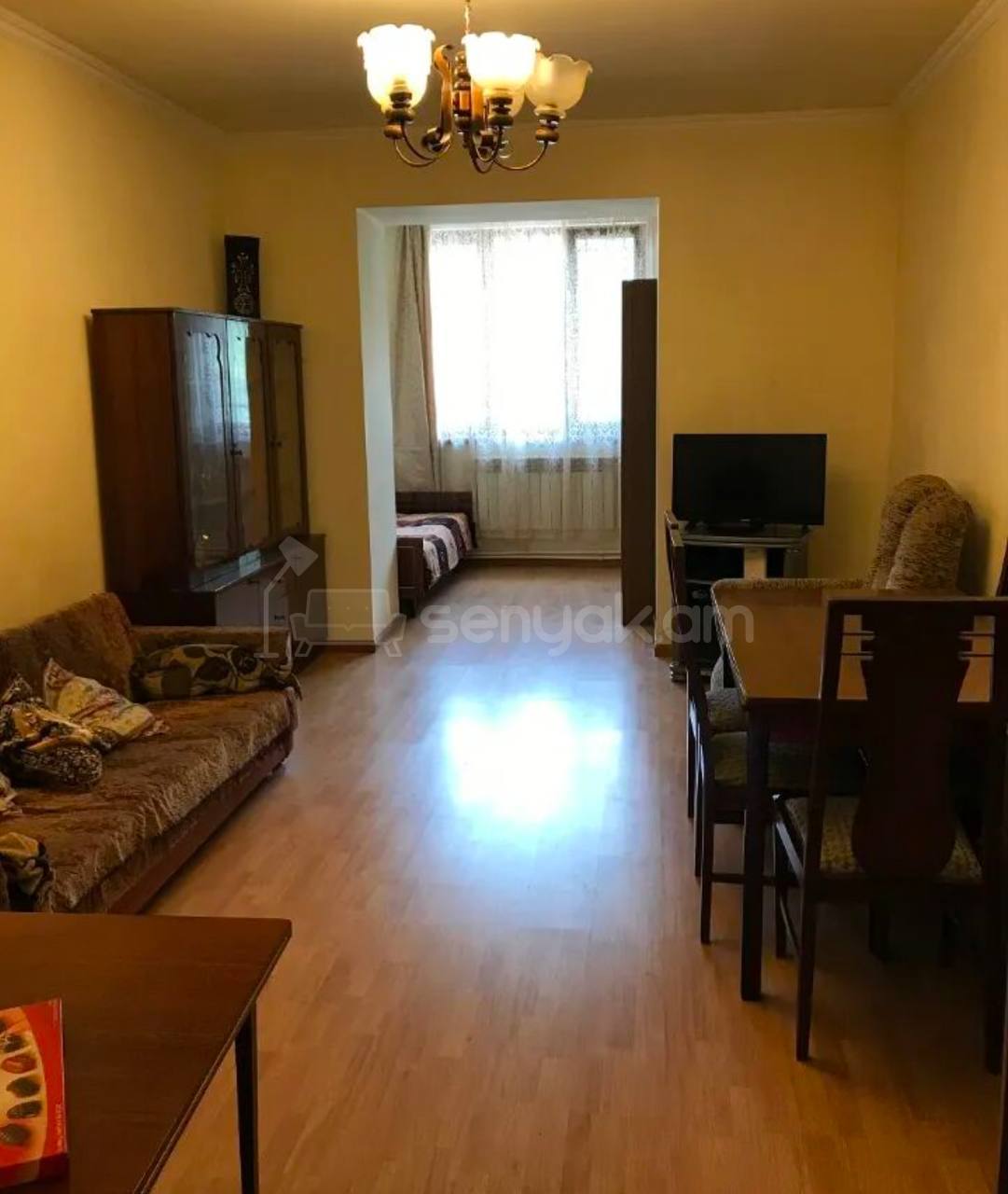 2 Սենյականոց Բնակարան Քարե Շենքում, 60քմ, 1/5 հարկ, Կապիտալ Վերանորոգված, Կահավորված