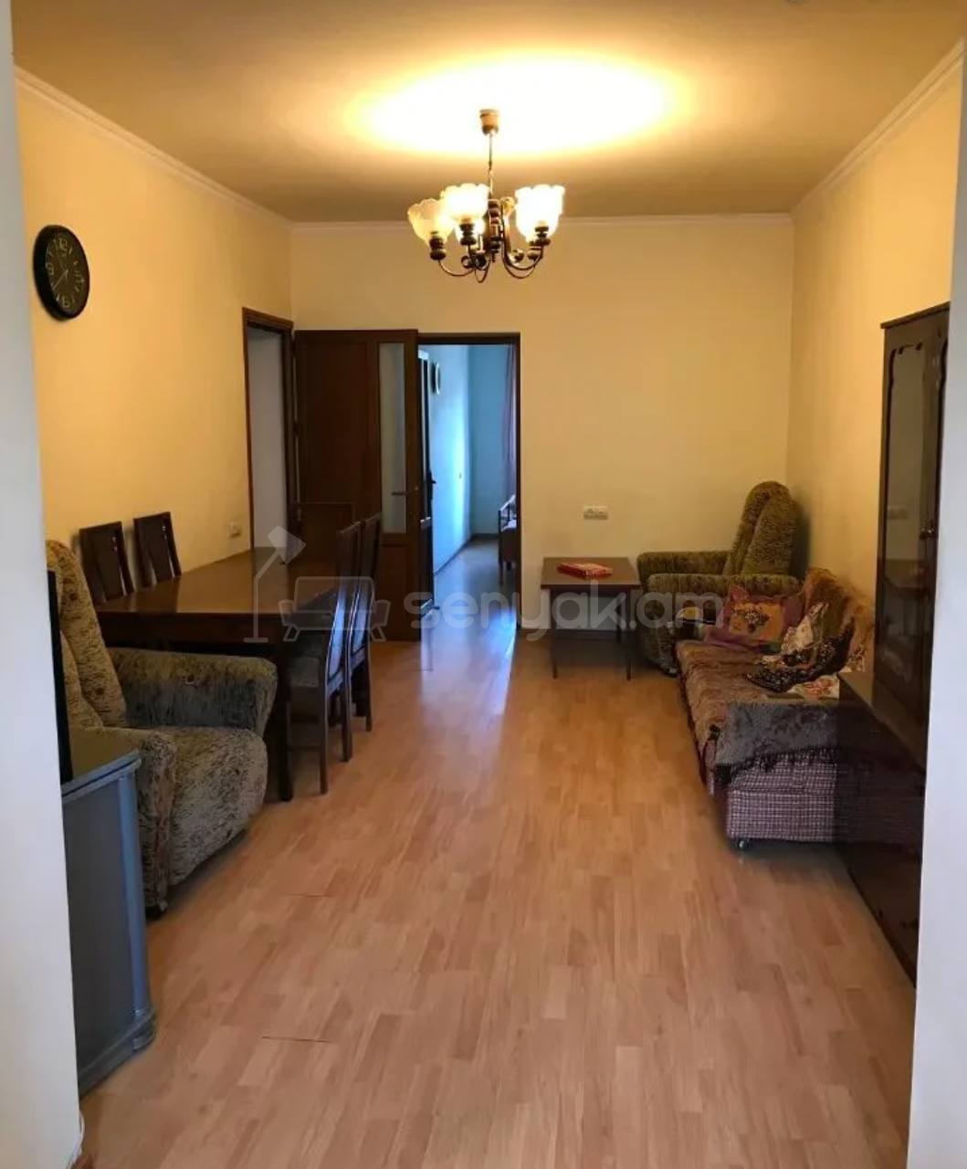 2 Սենյականոց Բնակարան Քարե Շենքում, 60քմ, 1/5 հարկ, Կապիտալ Վերանորոգված, Կահավորված