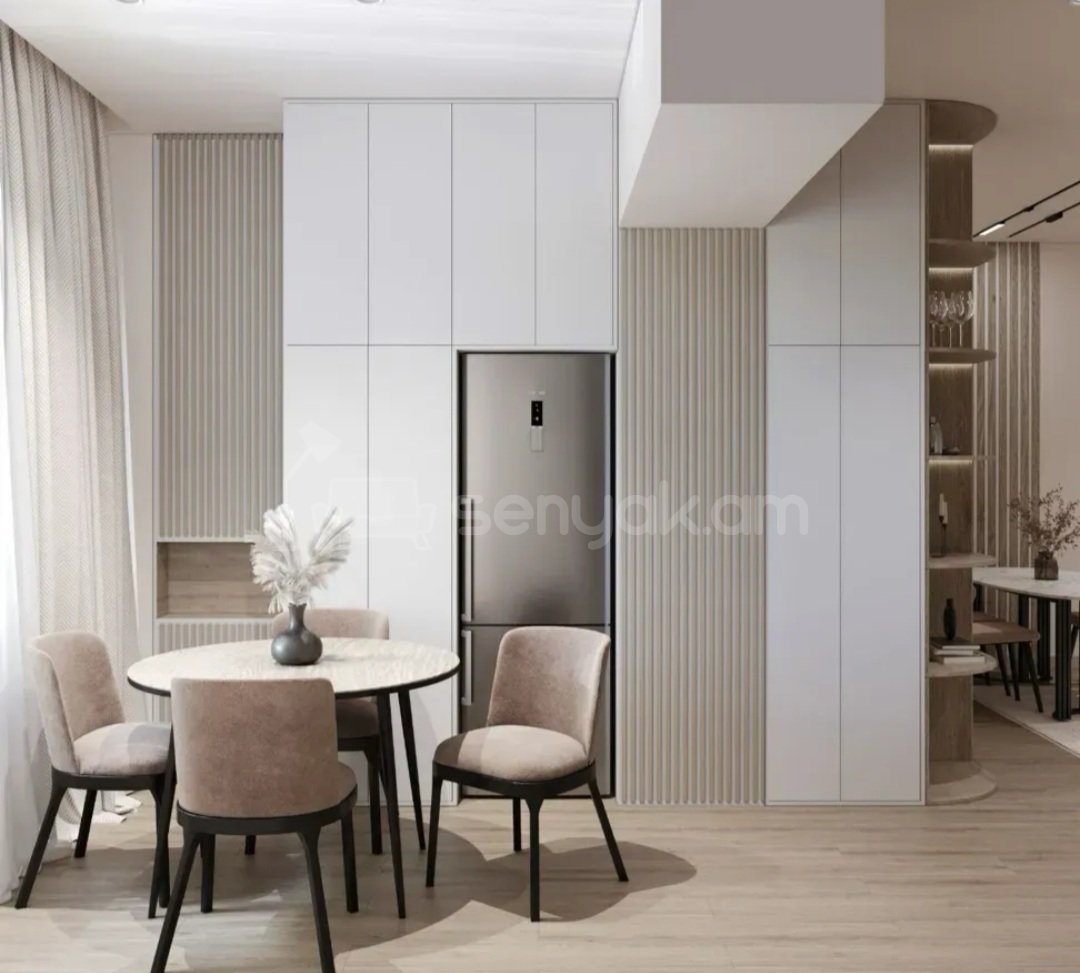 3 Սենյականոց Բնակարան Քարե Շենքում, 70քմ, 2/3 հարկ, Դիզայներական Վերանորոգված