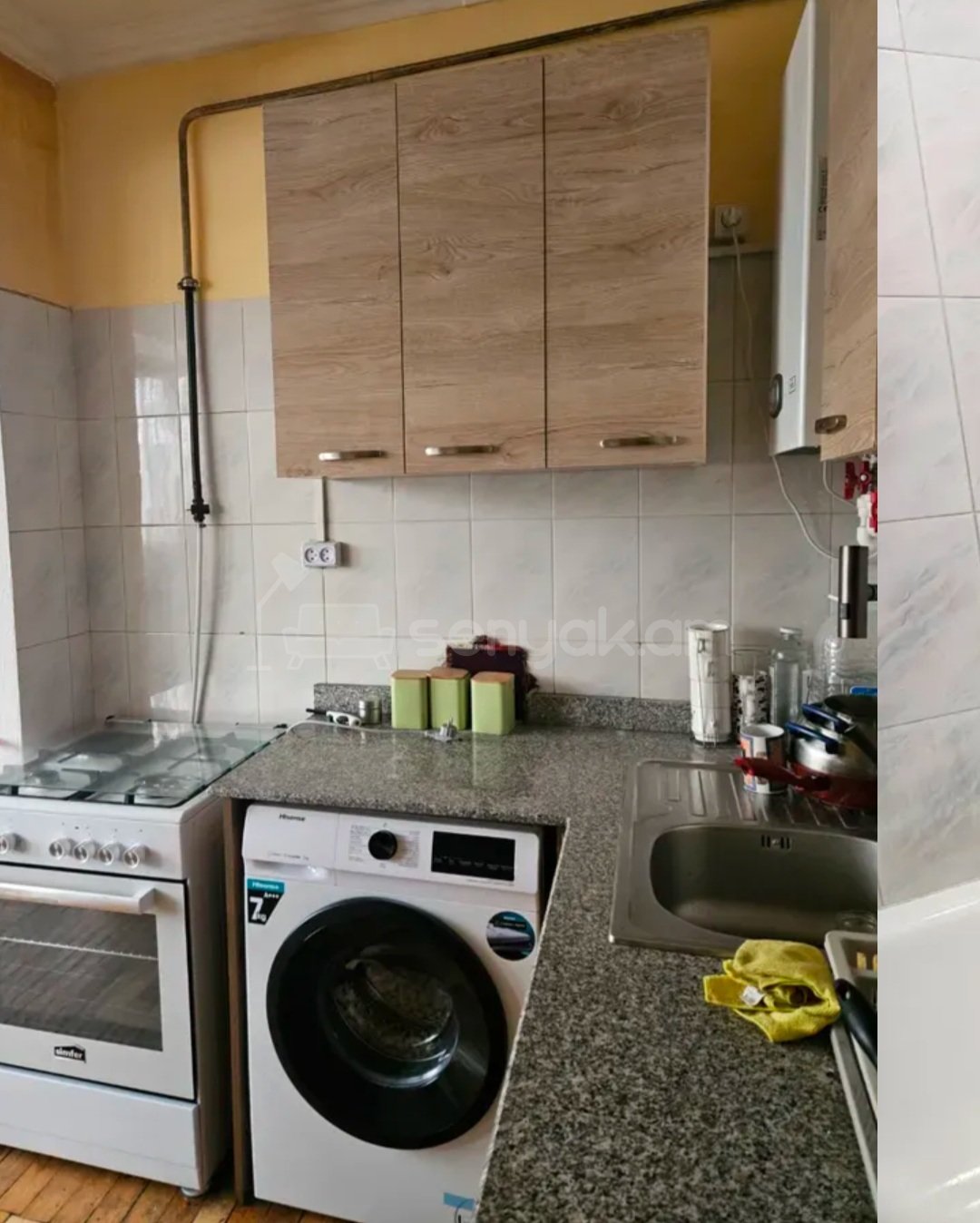 2 Սենյականոց Բնակարան Քարե Շենքում, 65քմ, 3/5 հարկ, Կոսմետիկ Վերանորոգված, Կահավորված