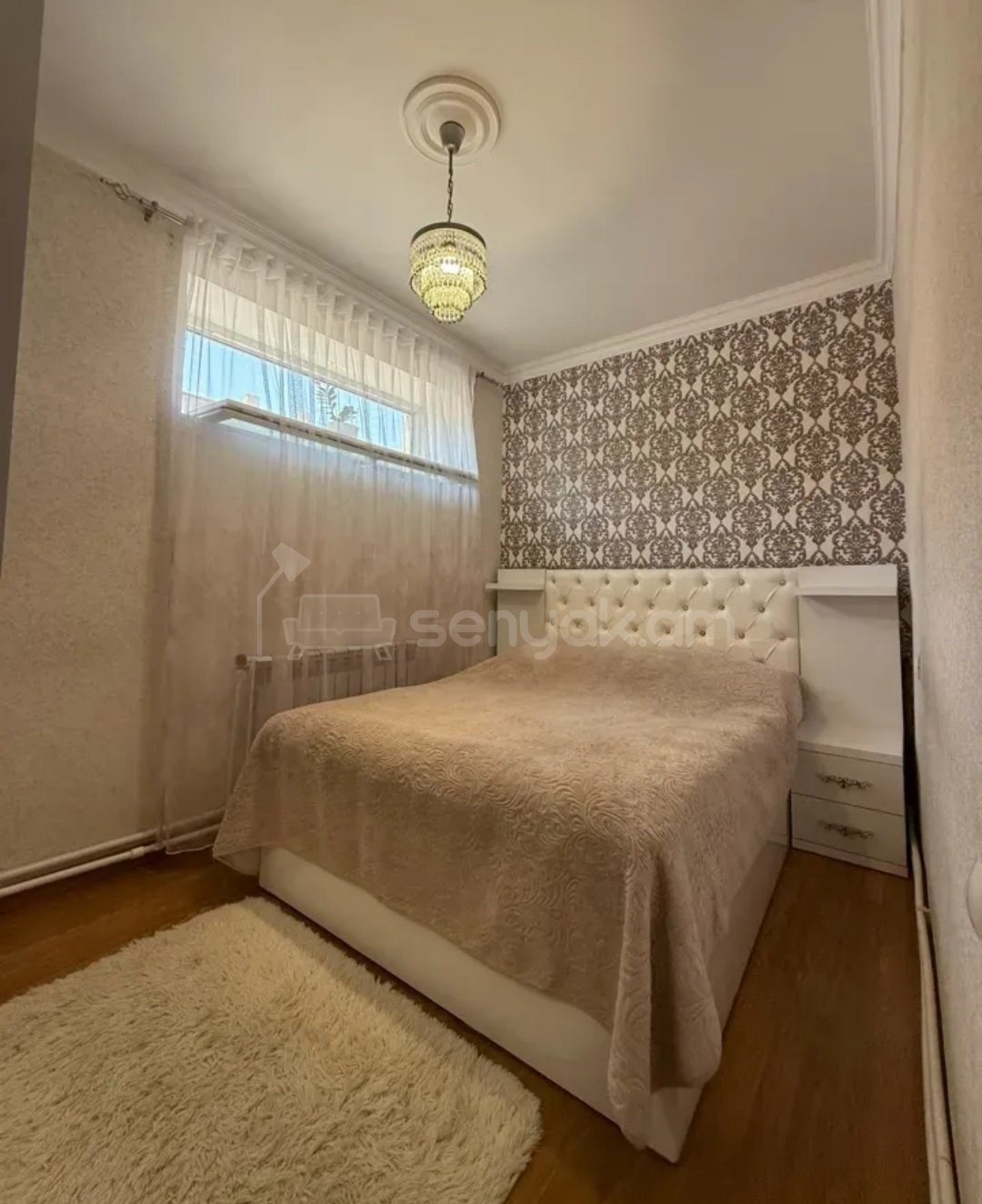 2 Սենյականոց Բնակարան Քարե Շենքում, 46քմ, 3/5 հարկ, Կապիտալ Վերանորոգված, Կահավորված