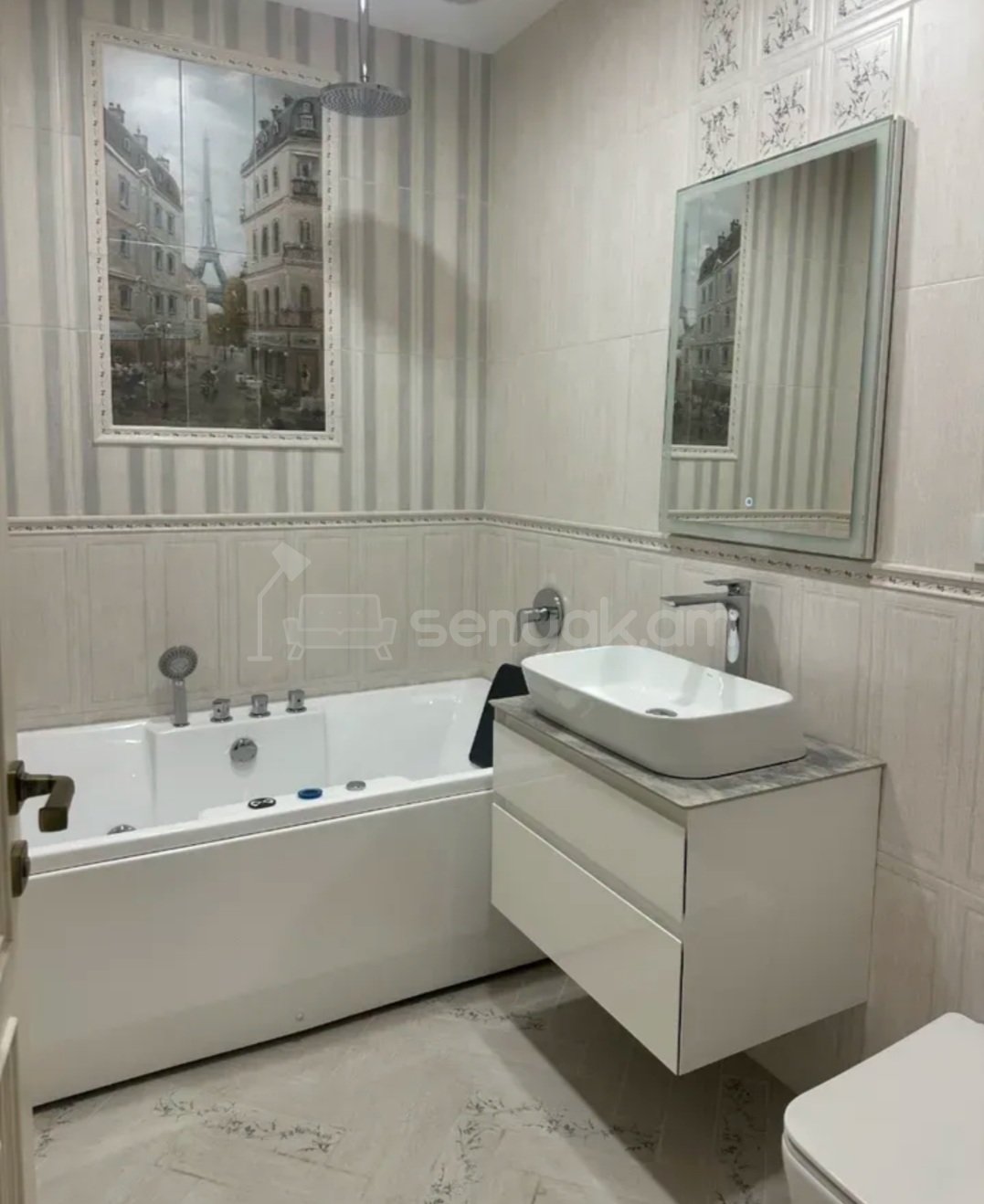 2 Սենյականոց Բնակարան Նորակառույցում, 65քմ, 6/16 հարկ, Կապիտալ Վերանորոգված, Կահավորված