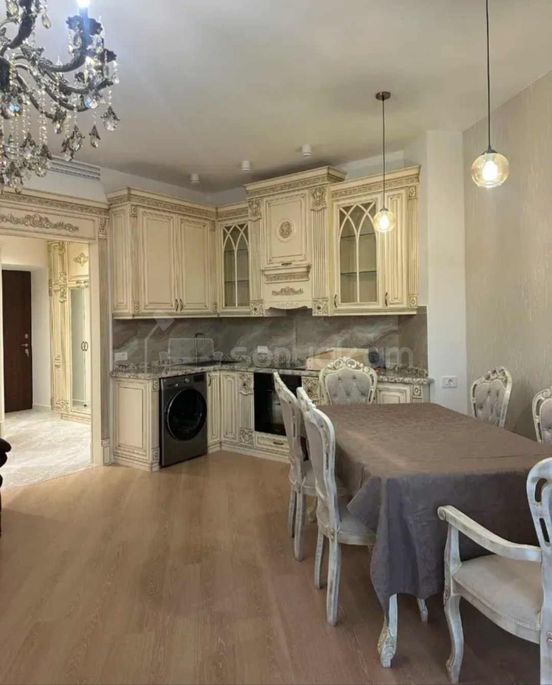 2 Սենյականոց Բնակարան Նորակառույցում, 65քմ, 6/16 հարկ, Կապիտալ Վերանորոգված, Կահավորված