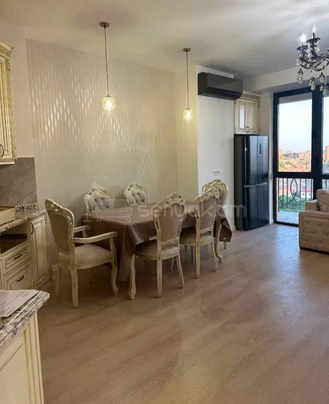 2 Սենյականոց Բնակարան Նորակառույցում, 65քմ, 6/16 հարկ, Կապիտալ Վերանորոգված, Կահավորված