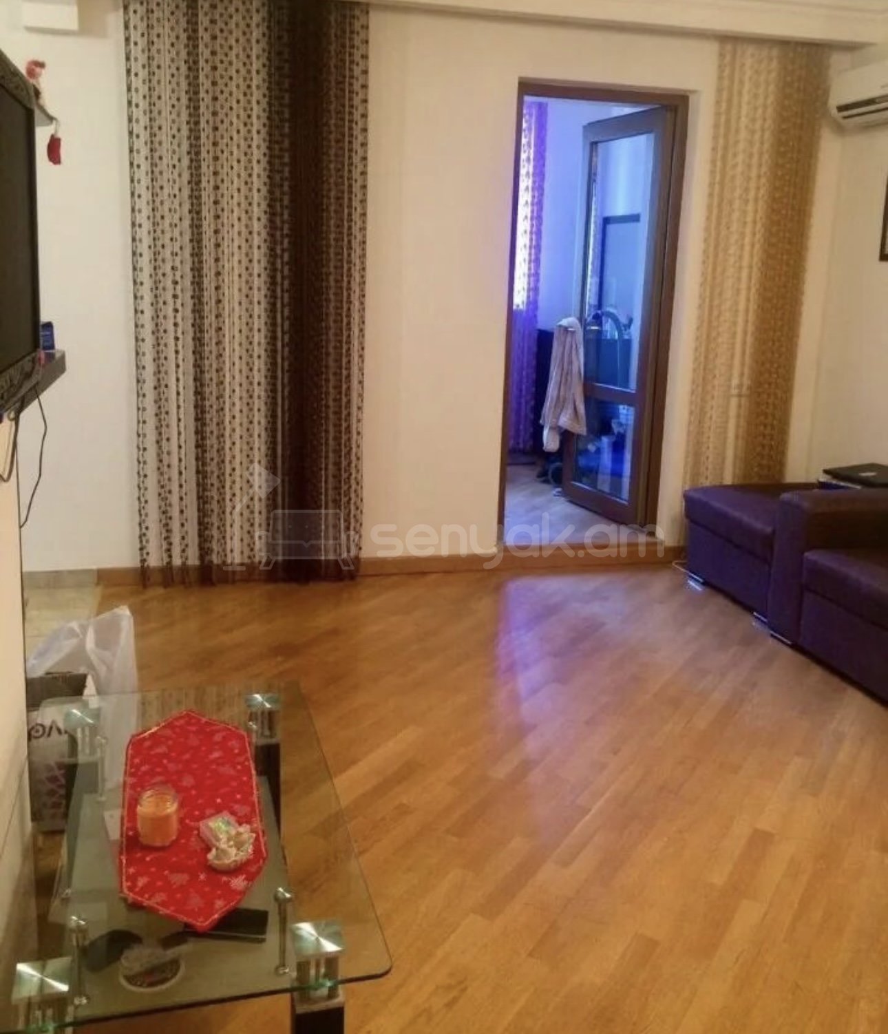 2 Սենյականոց Բնակարան Քարե Շենքում, 44քմ, 3/5 հարկ, Նորմալ Վիճակում