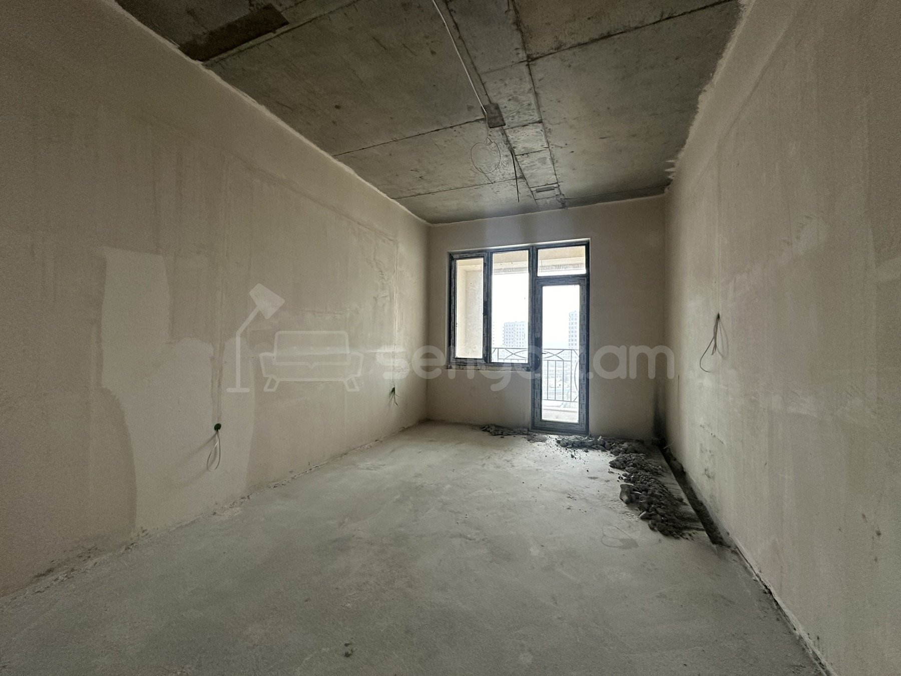 4 Սենյականոց Բնակարան Նորակառույցում, 116քմ, 12/16 հարկ, Զրոյական Վիճակում