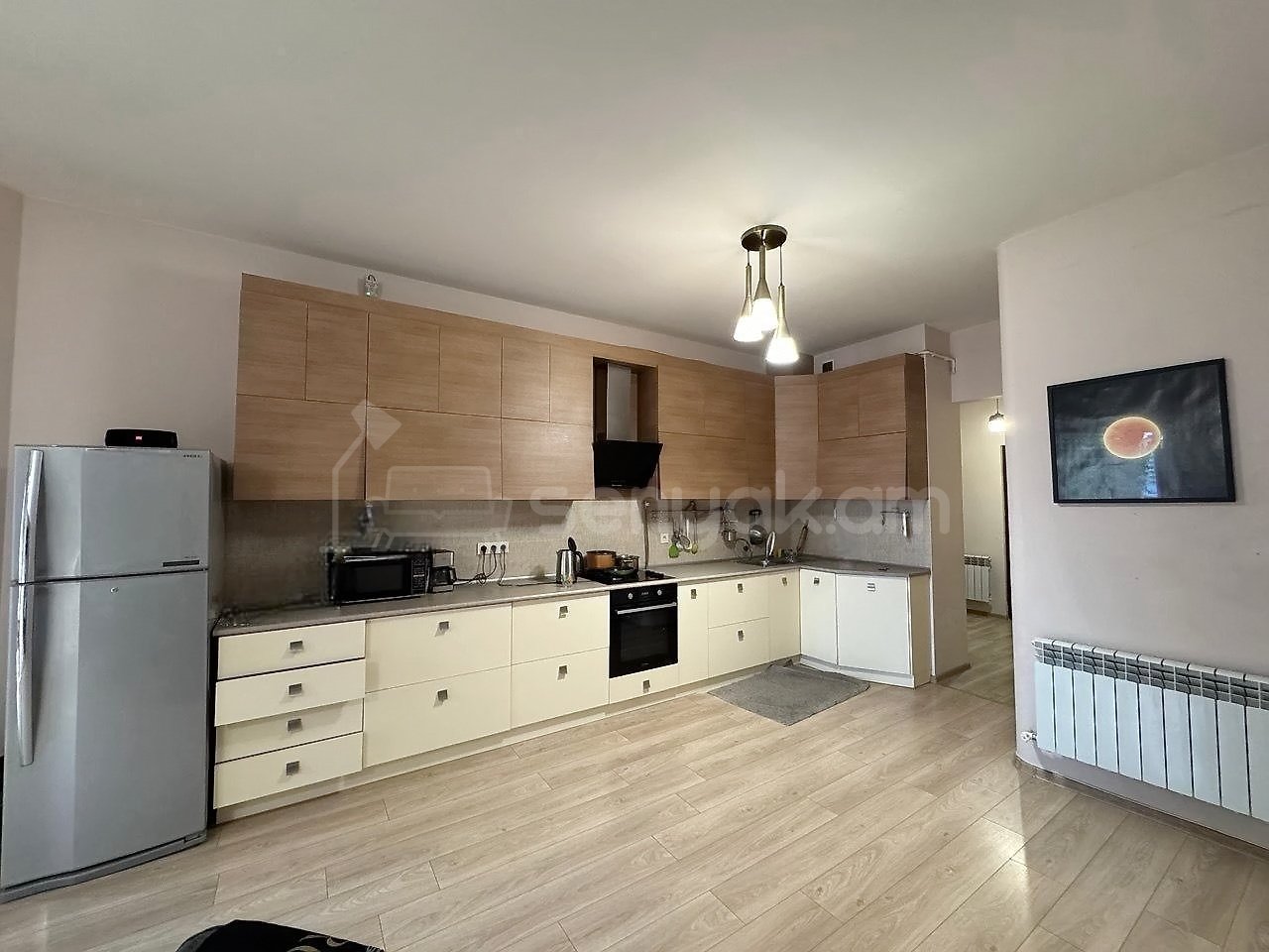 3 Սենյականոց Բնակարան Նորակառույցում, 111քմ, 5/18 հարկ, Կապիտալ Վերանորոգված