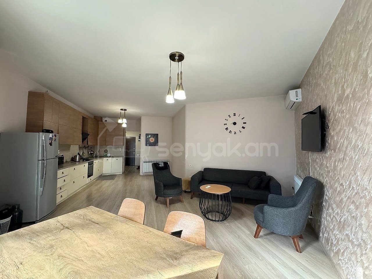 3 Սենյականոց Բնակարան Նորակառույցում, 111քմ, 5/18 հարկ, Կապիտալ Վերանորոգված