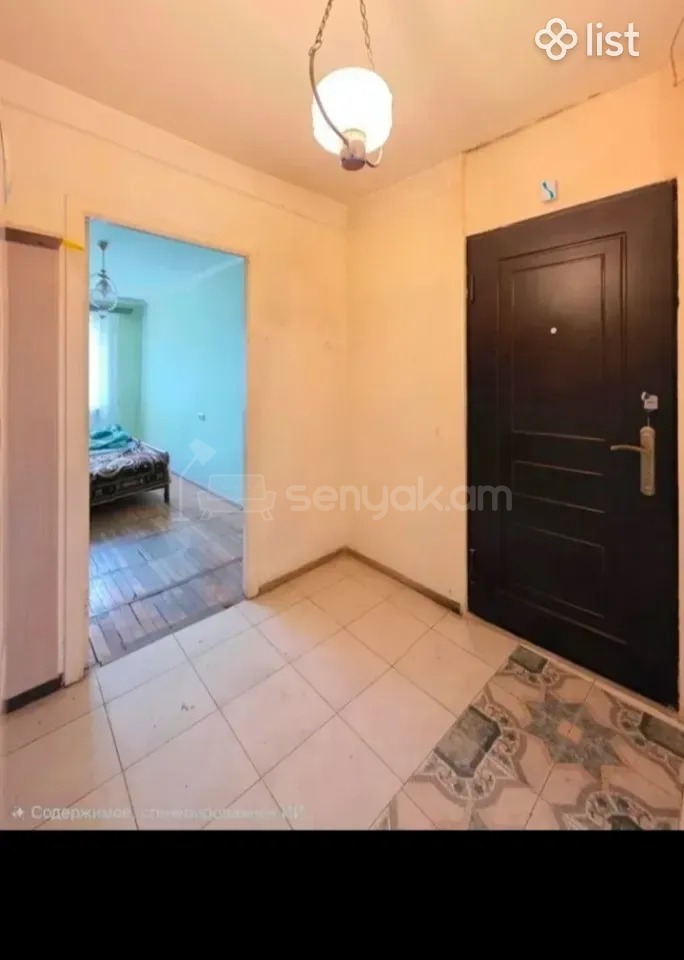 2 Սենյականոց Բնակարան, 50քմ, 5/5 հարկ, Պետական Վիճակում