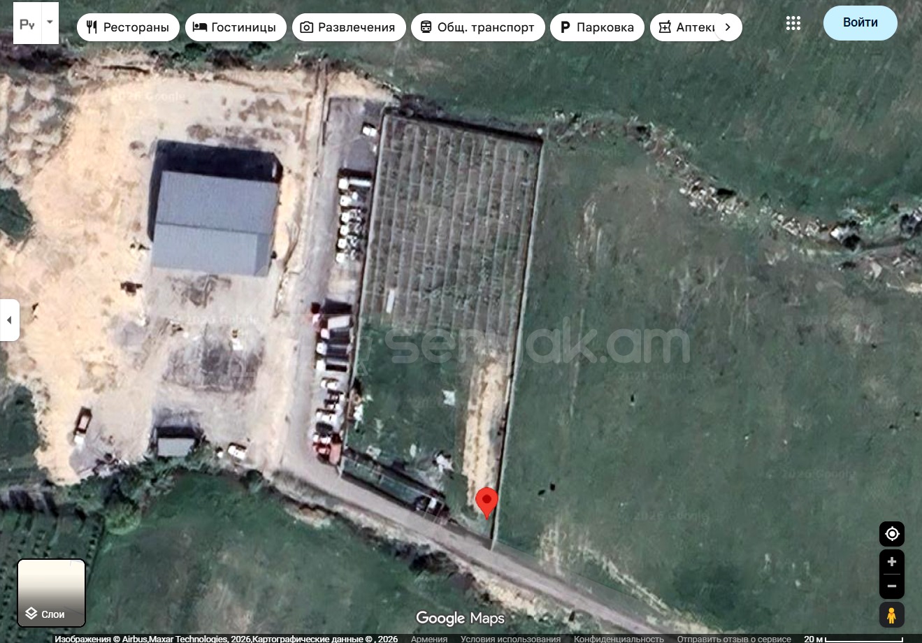 Կոմերցիոն Հողատարածք, 4500քմ, Ոռոգման Ջրով, Էլեկտրականությամբ, Պարսպապատ