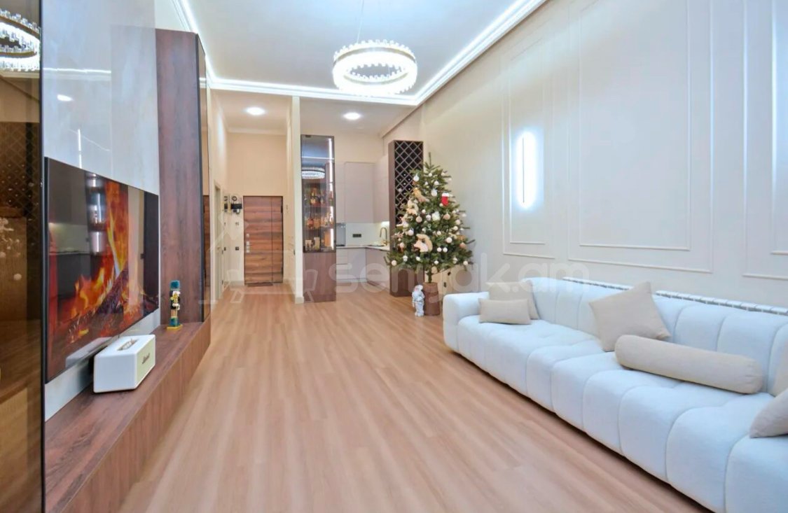 2 Սենյականոց Բնակարան Նորակառույցում, 80քմ, 3/18 հարկ, Դիզայներական Վերանորոգված