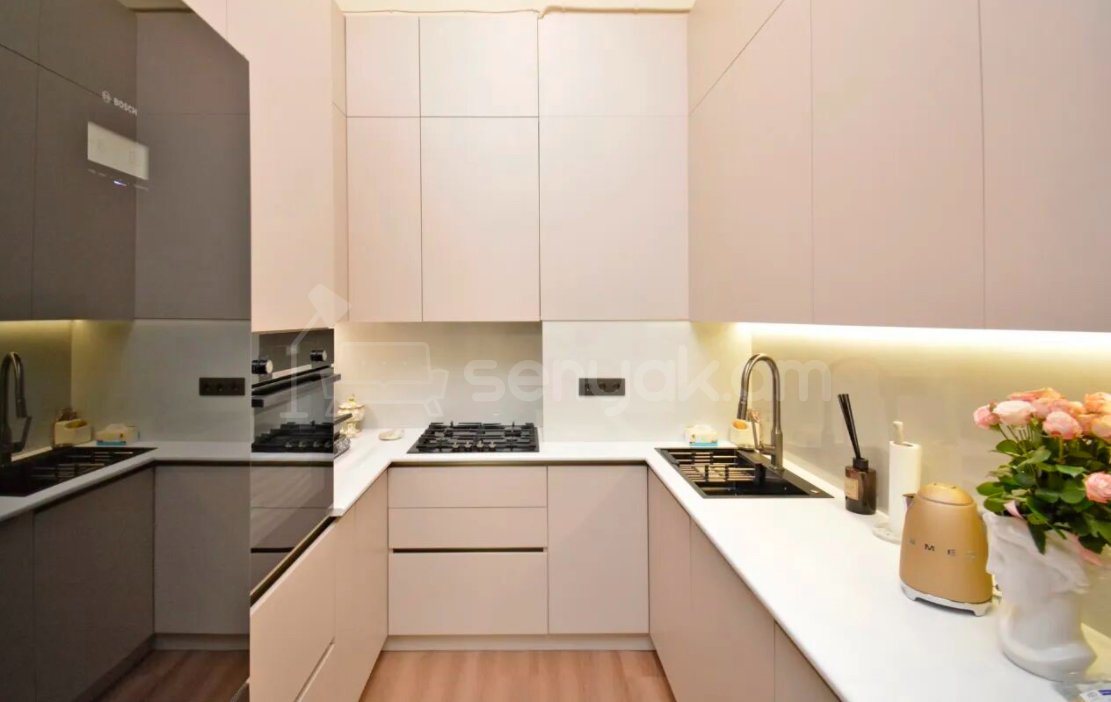 2 Սենյականոց Բնակարան Նորակառույցում, 80քմ, 3/18 հարկ, Դիզայներական Վերանորոգված