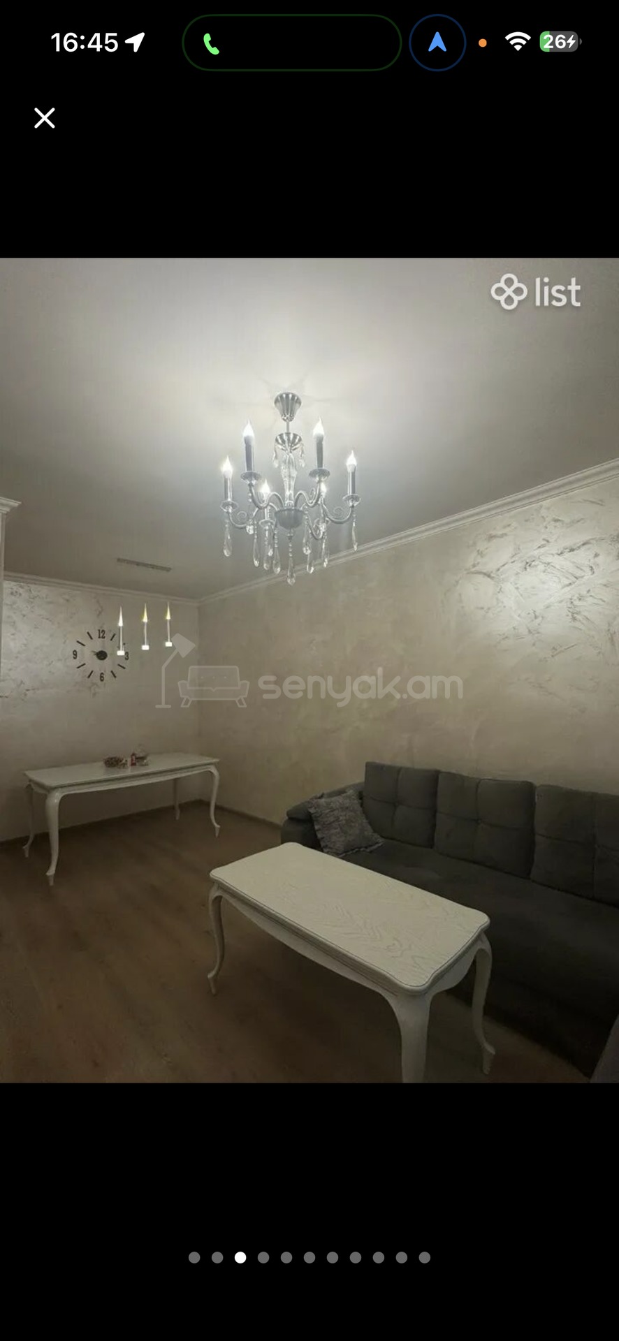 2 Սենյականոց Բնակարան, 43քմ, 6/9 հարկ, Կապիտալ Վերանորոգված