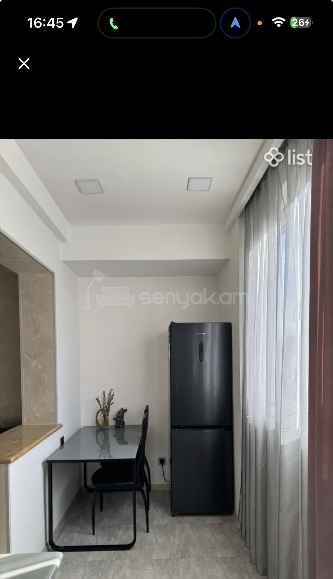 2 Սենյականոց Բնակարան, 43քմ, 6/9 հարկ, Կապիտալ Վերանորոգված