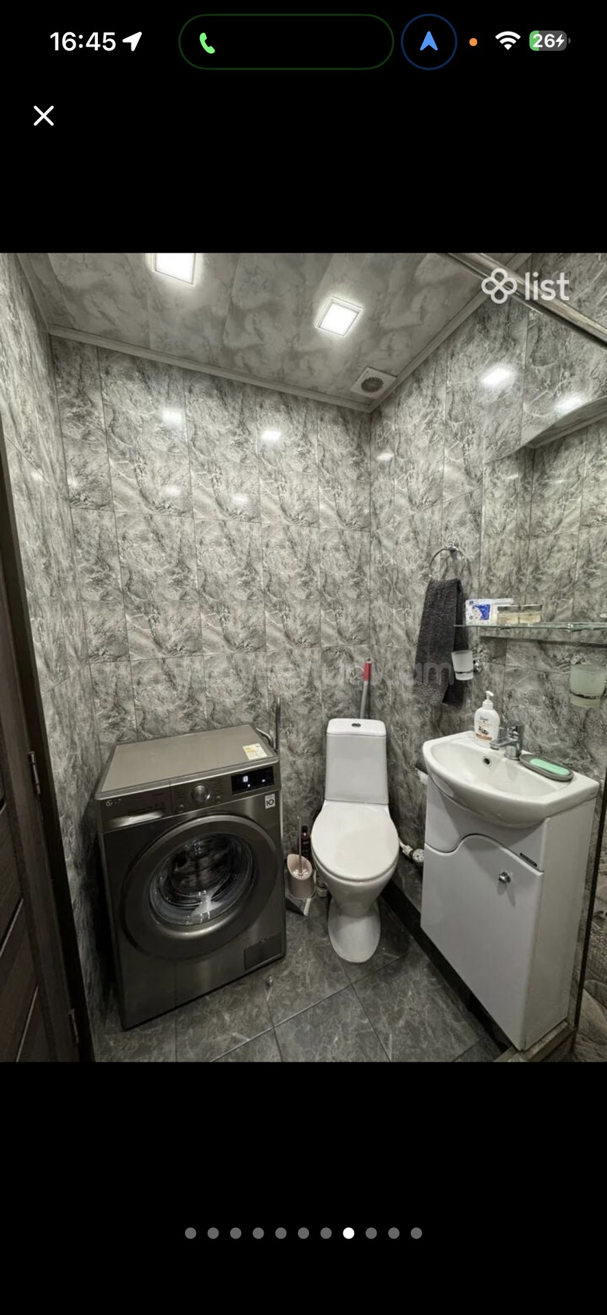 2 Սենյականոց Բնակարան, 43քմ, 6/9 հարկ, Կապիտալ Վերանորոգված