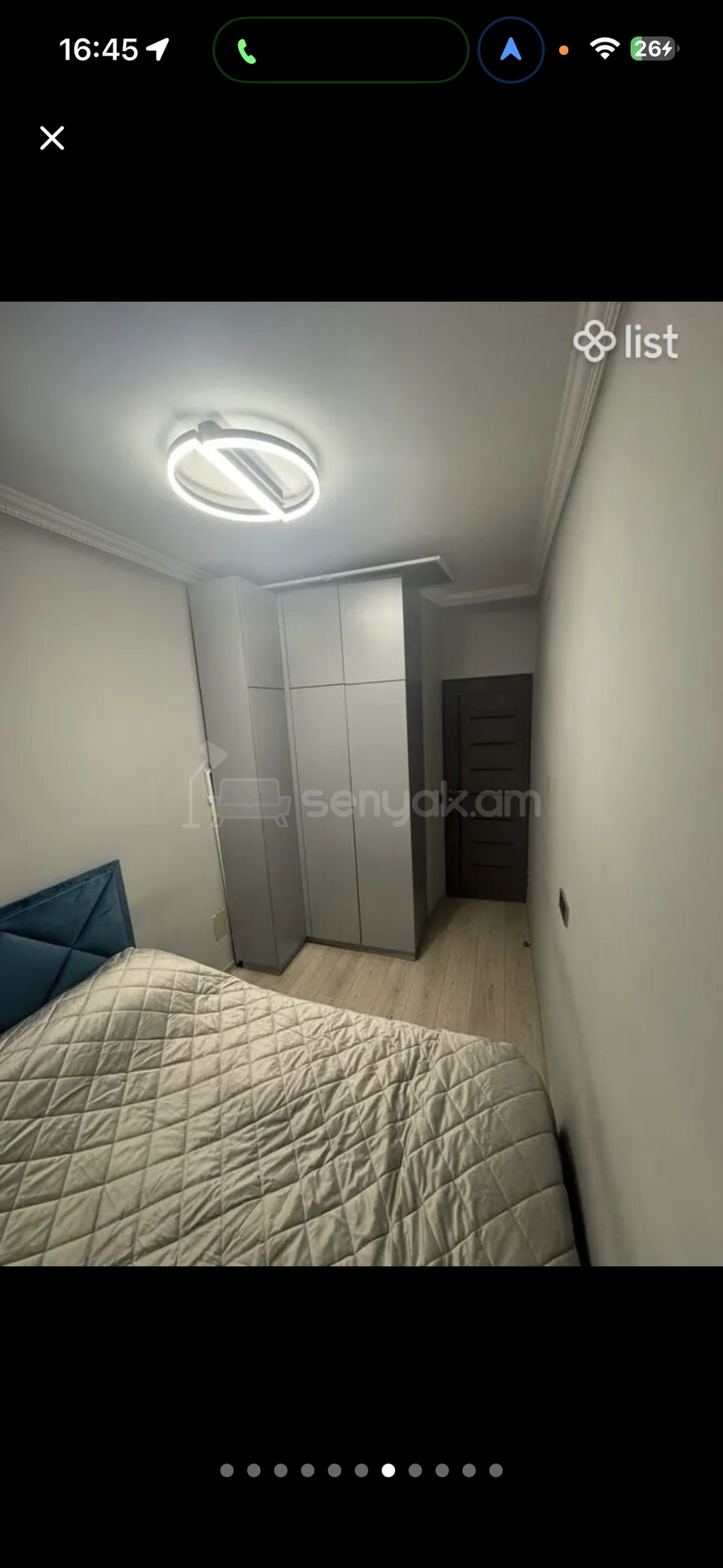 2 Սենյականոց Բնակարան, 43քմ, 6/9 հարկ, Կապիտալ Վերանորոգված