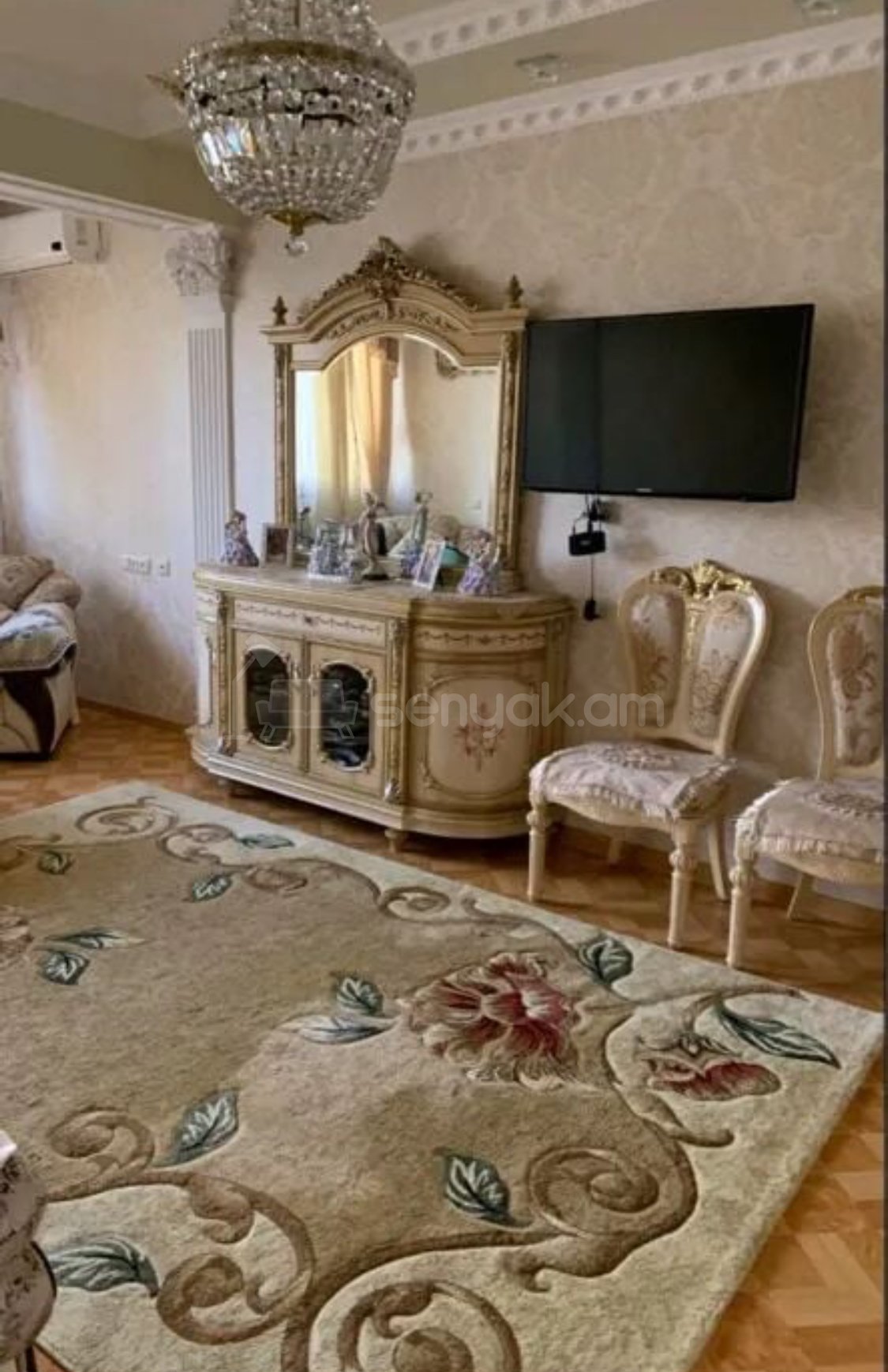 2 Սենյականոց Բնակարան Քարե Շենքում, 52քմ, 2/5 հարկ, Դիզայներական Վերանորոգված, Կահավորված