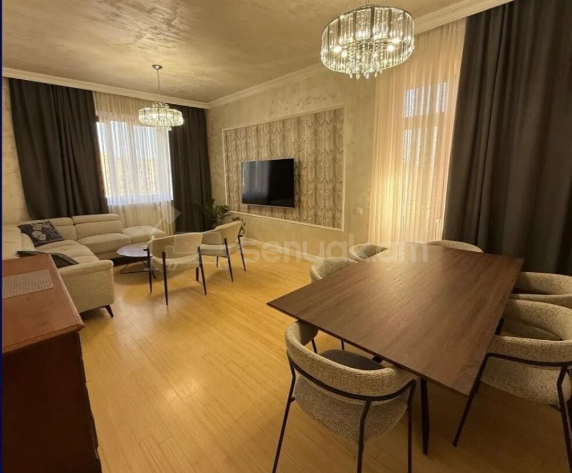 3 Սենյականոց Բնակարան Նորակառույցում, 111քմ, 9/14 հարկ, Դիզայներական Վերանորոգված