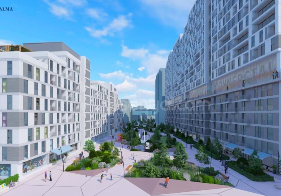 2 Սենյականոց Բնակարան Նորակառույցում, 62քմ, 9/15 հարկ, Զրոյական Վիճակում