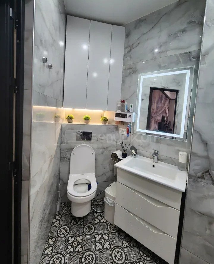 3 Սենյականոց Բնակարան Նորակառույցում, 60քմ, 2/8 հարկ, Կապիտալ Վերանորոգված