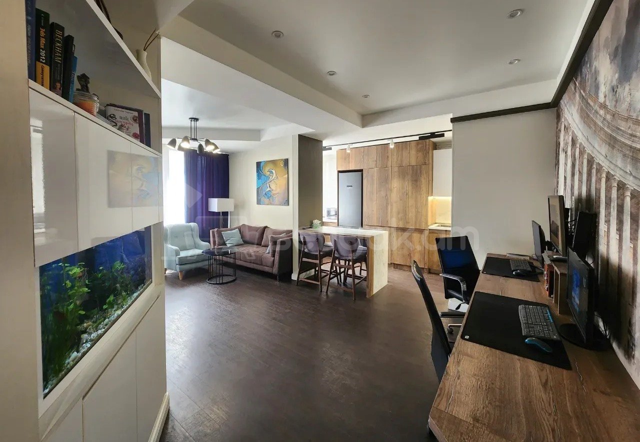 3 Սենյականոց Բնակարան Նորակառույցում, 60քմ, 2/8 հարկ, Դիզայներական Վերանորոգված