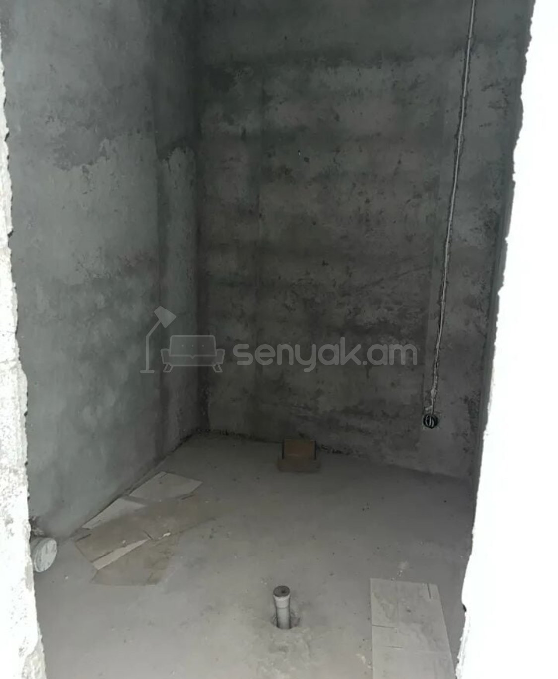 2 Սենյականոց Բնակարան Նորակառույցում, 56քմ, 4/20 հարկ, Զրոյական Վիճակում