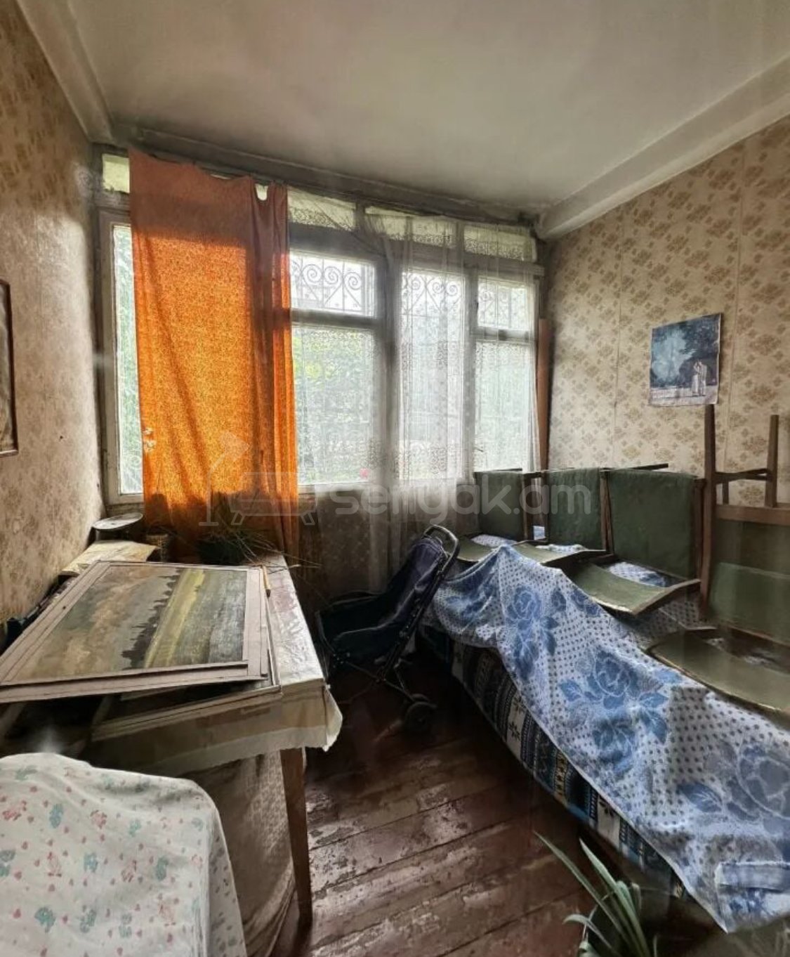 3 Սենյականոց Բնակարան Քարե Շենքում, 97քմ, 1/5 հարկ, Պետական Վիճակում