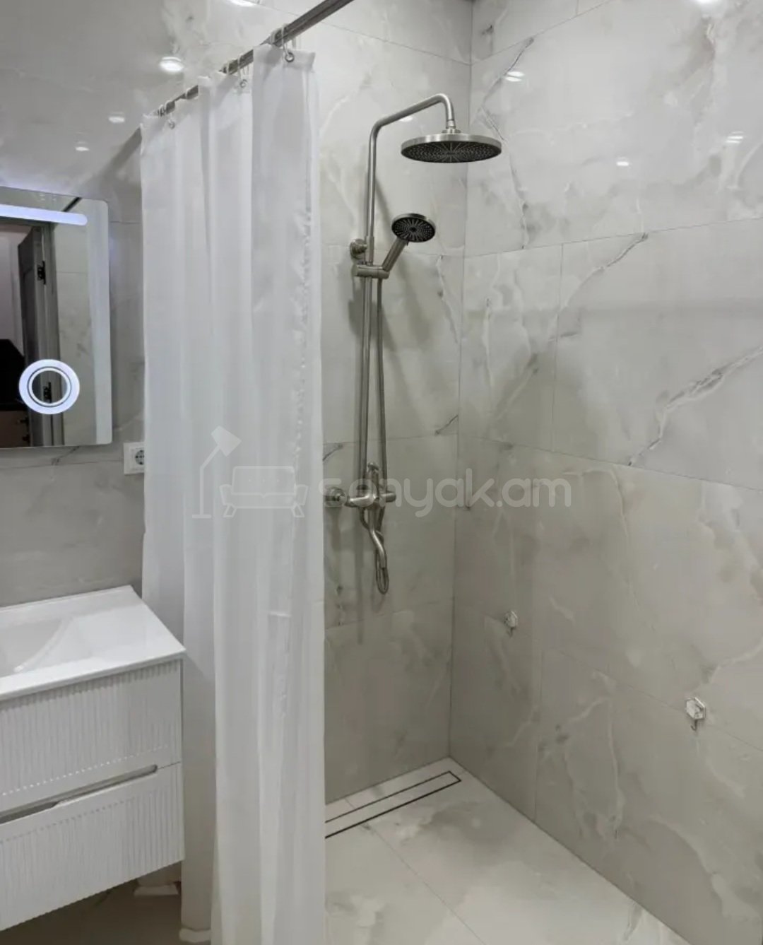 2 Սենյականոց Բնակարան Նորակառույցում, 57քմ, 3/14 հարկ, Դիզայներական Վերանորոգված, Կահավորված, Արևկող