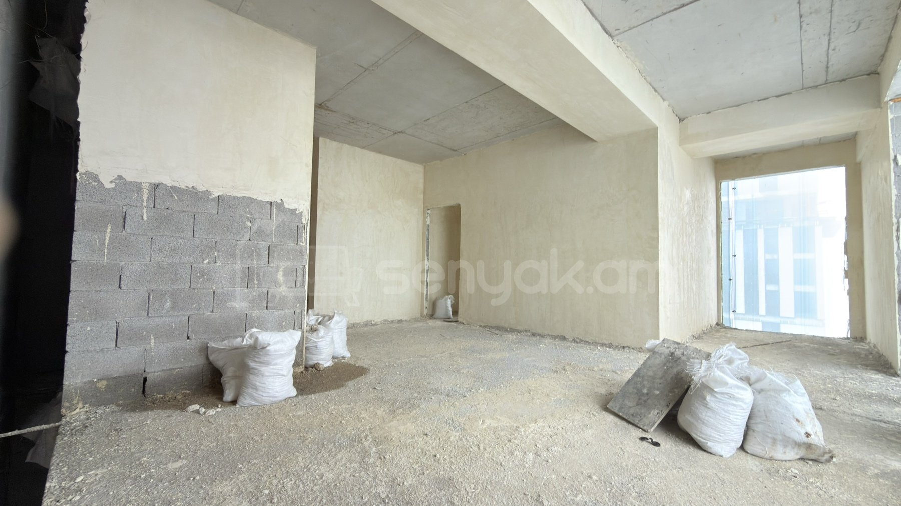 3 Սենյականոց Բնակարան Նորակառույցում, 78քմ, 12/22 հարկ, Զրոյական Վիճակում