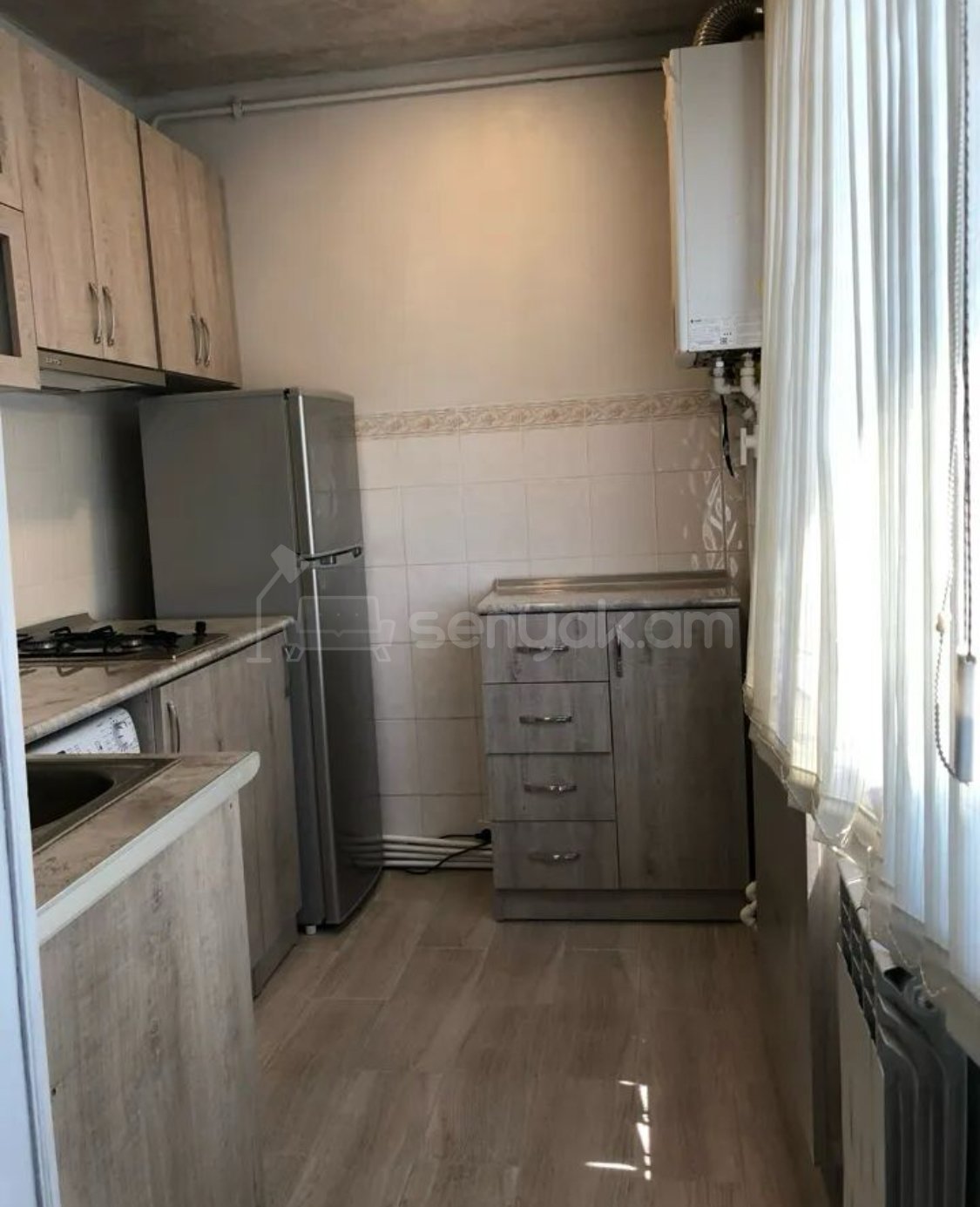 2 Սենյականոց Բնակարան, 50քմ, 6/8 հարկ, Դիզայներական Վերանորոգված, Կահավորված, Արևկող