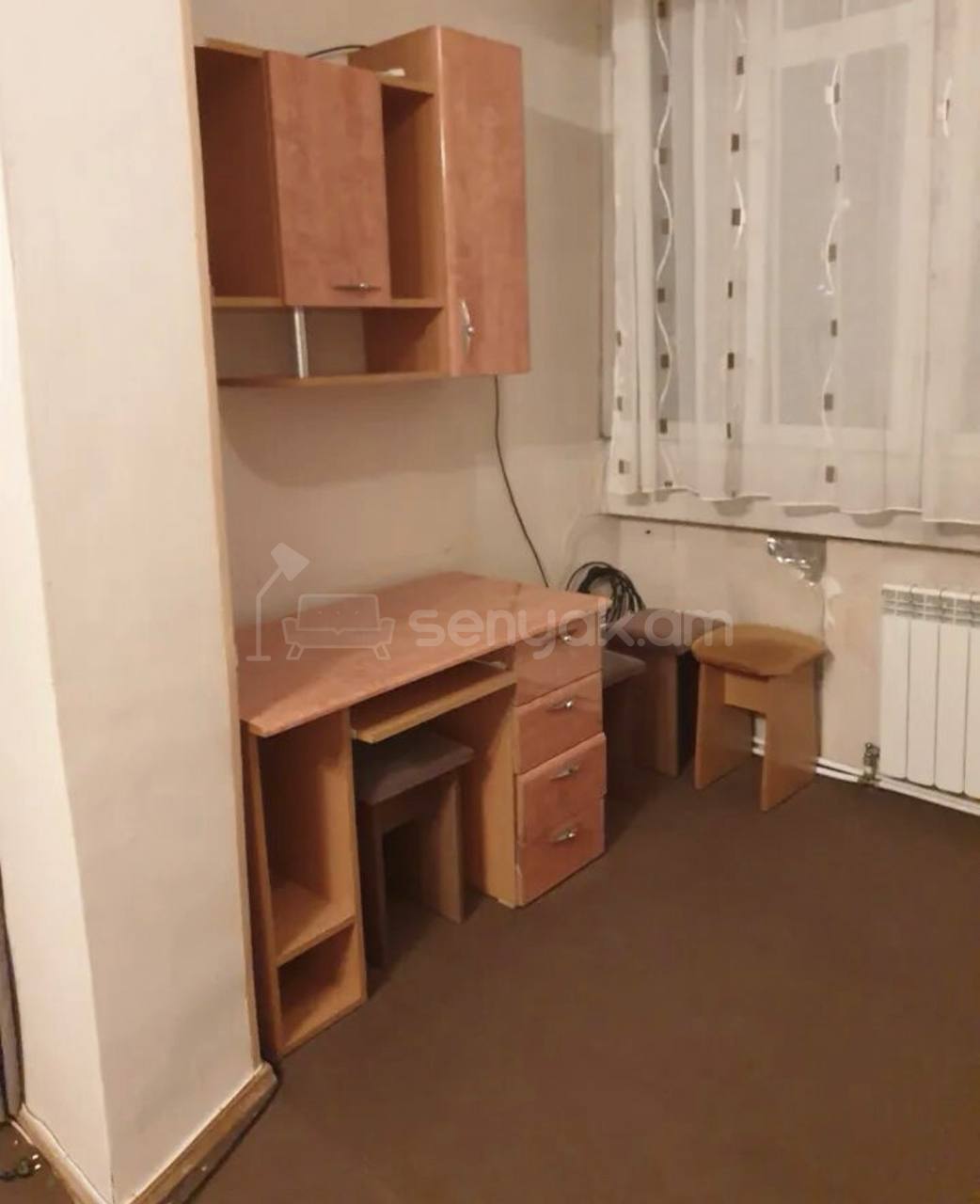 2 Սենյականոց Բնակարան Քարե Շենքում, 62քմ, 2/5 հարկ, Պետական Վիճակում