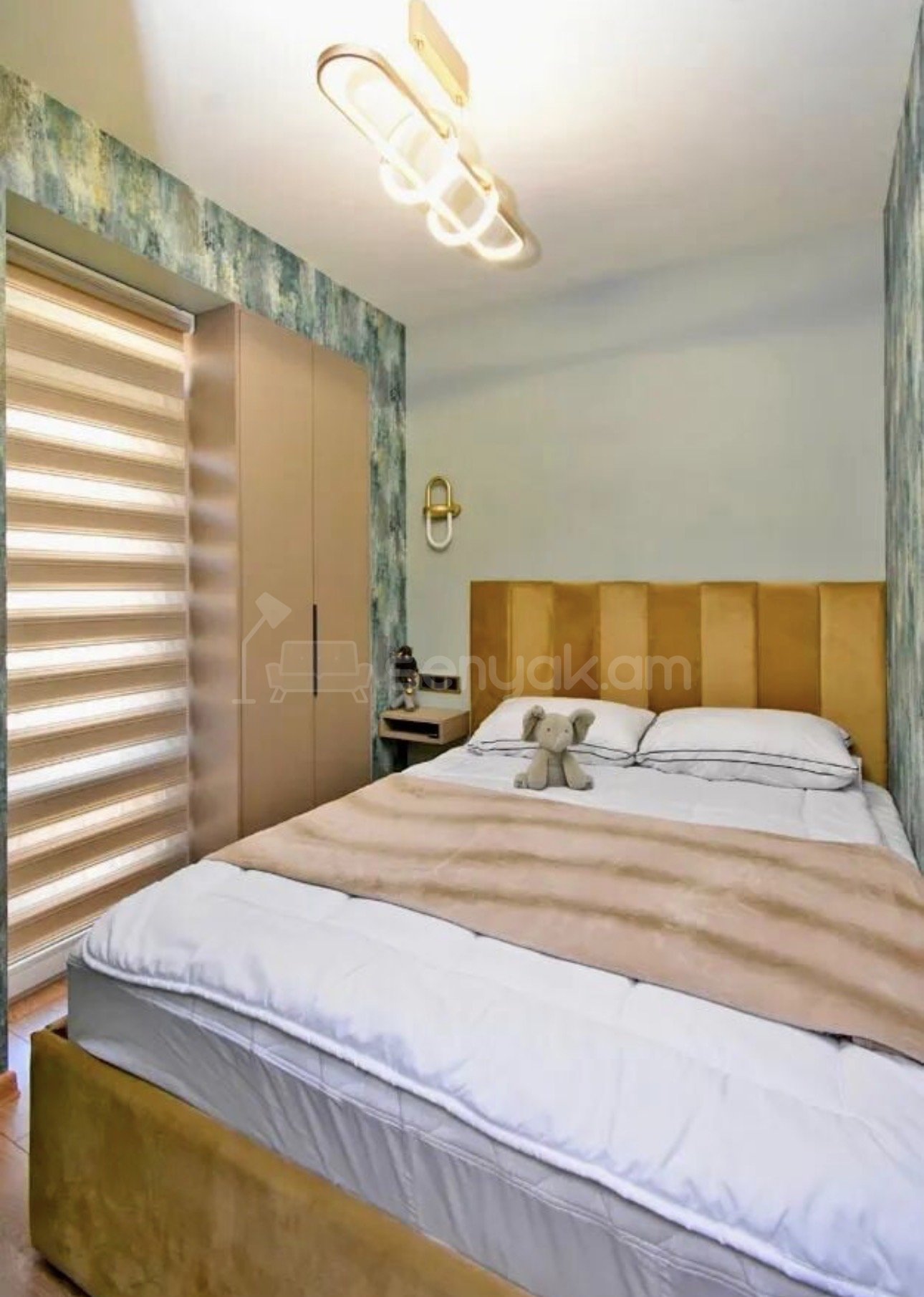 2 Սենյականոց Բնակարան Քարե Շենքում, 37քմ, 2/4 հարկ, Դիզայներական Վերանորոգված