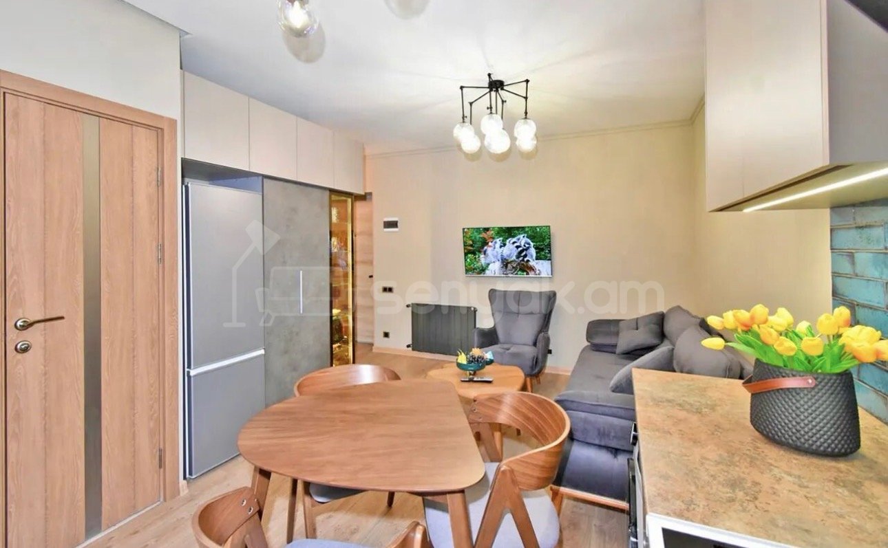 2 Սենյականոց Բնակարան Քարե Շենքում, 37քմ, 2/4 հարկ, Դիզայներական Վերանորոգված