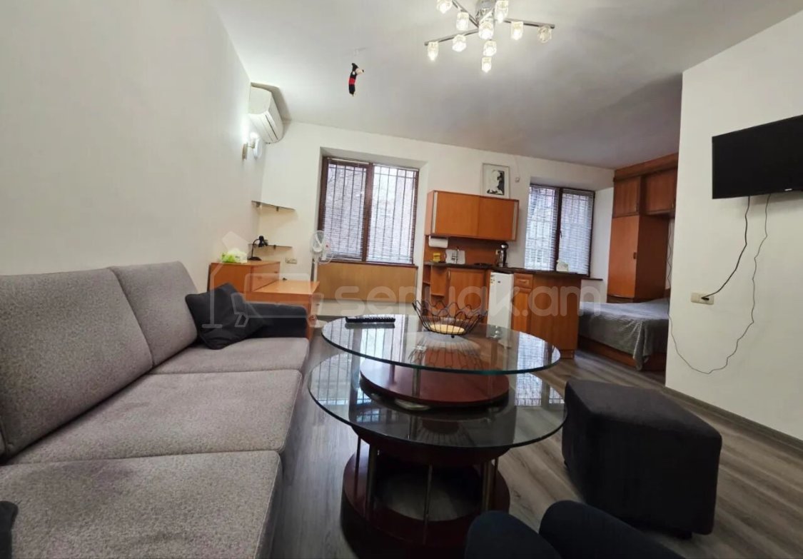 1 Սենյականոց Բնակարան Քարե Շենքում, 40քմ, 2/5 հարկ, Կապիտալ Վերանորոգված, Կահավորված