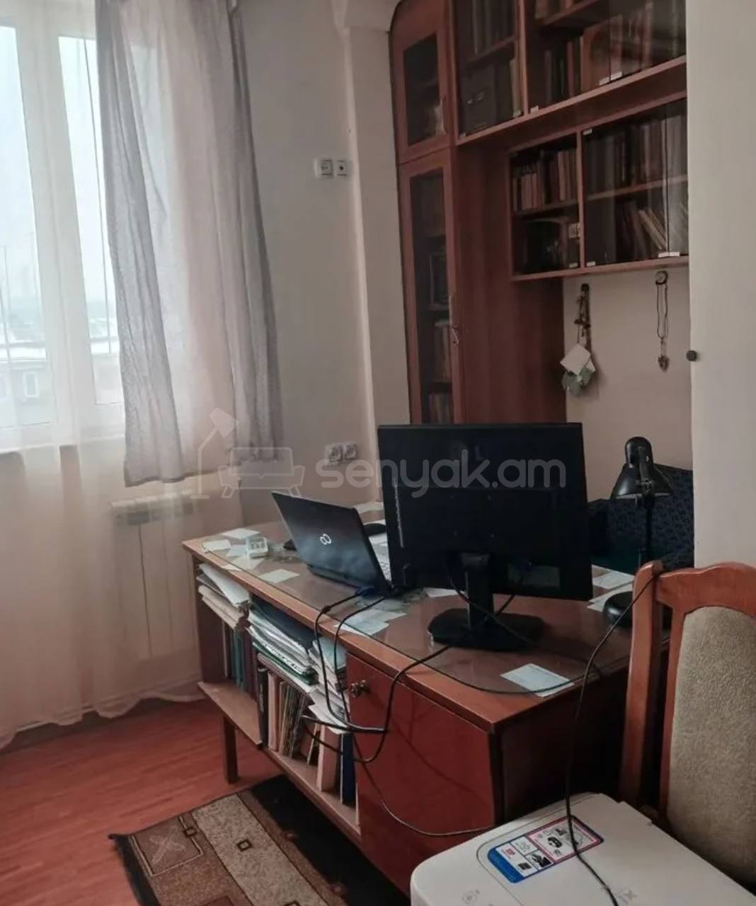 2 Սենյականոց Բնակարան Քարե Շենքում, 60քմ, 4/4 հարկ, Կապիտալ Վերանորոգված, Կահավորված