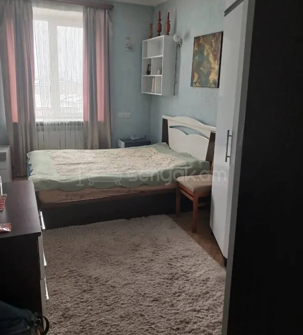 2 Սենյականոց Բնակարան Քարե Շենքում, 60քմ, 4/4 հարկ, Կապիտալ Վերանորոգված, Կահավորված